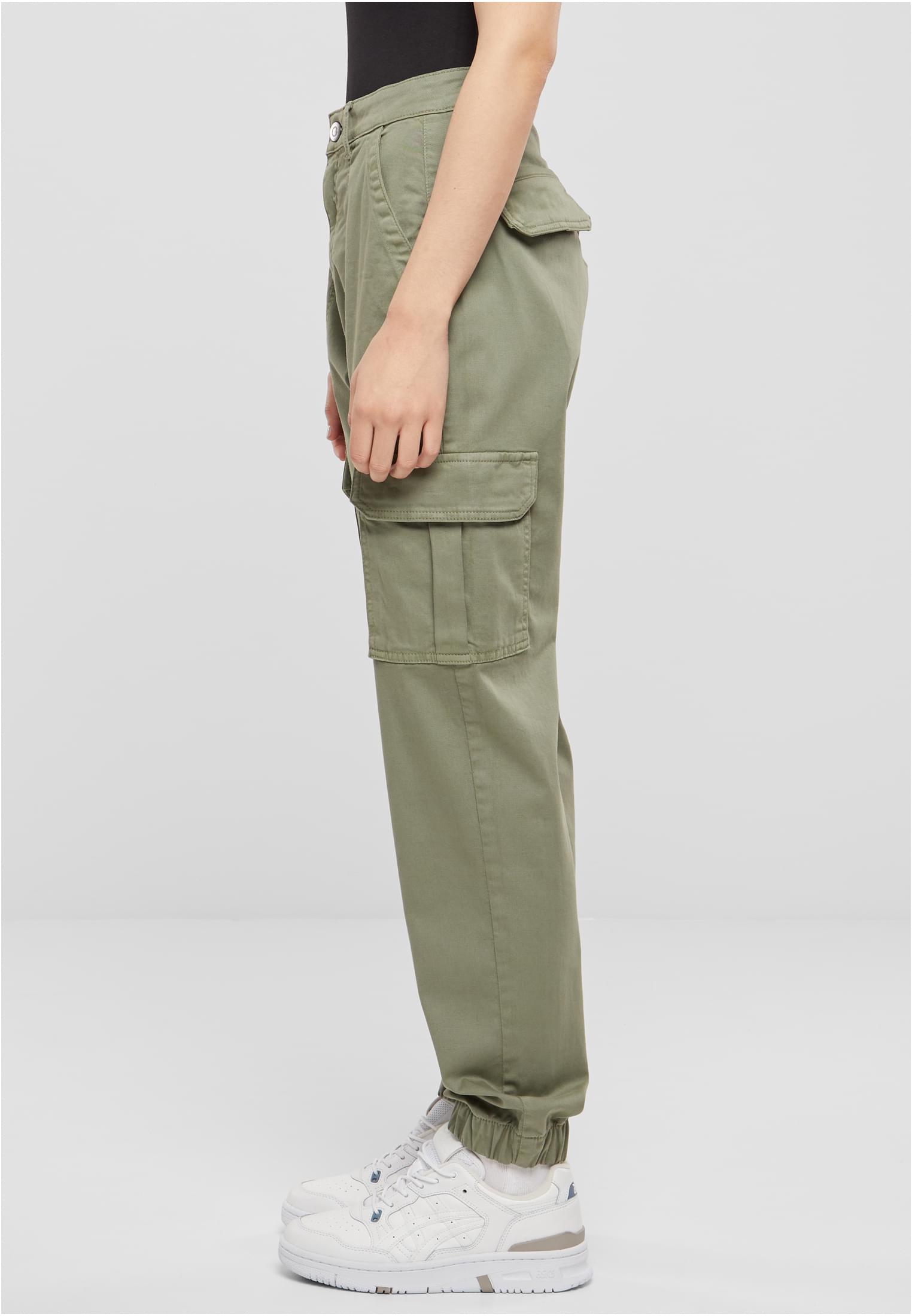 UC Ladies Pantaloni Cotton Twill Utility palegreen