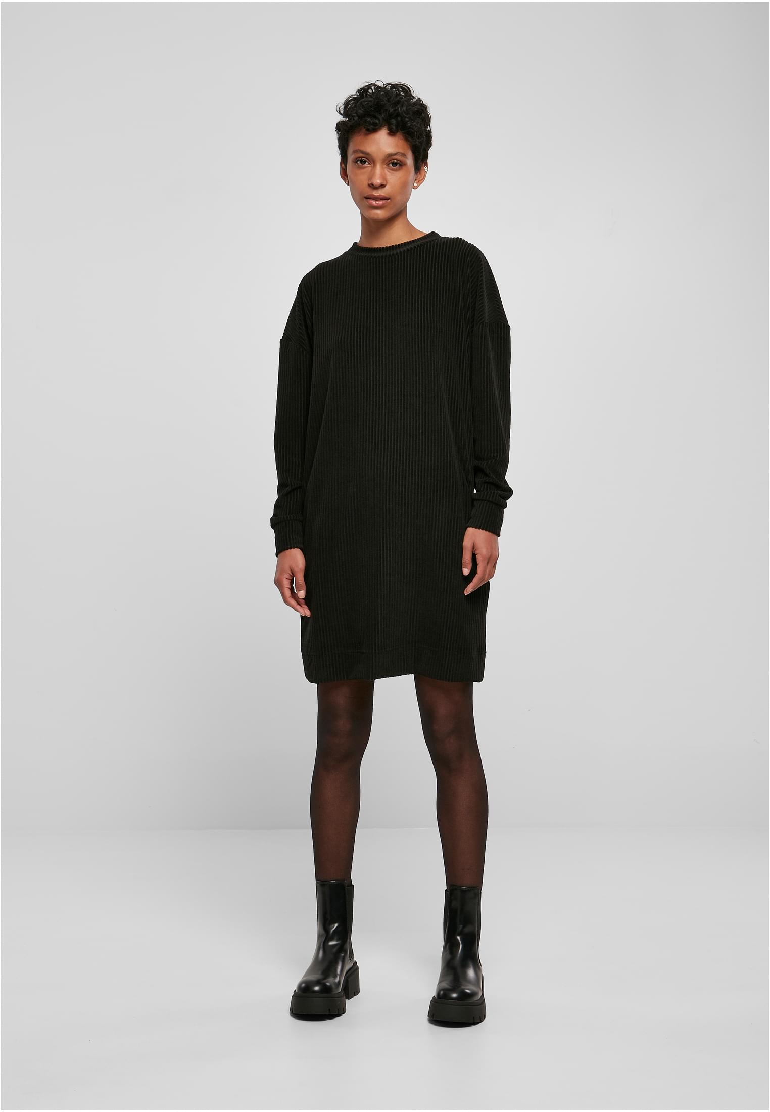 Urban Classics Abito Velvet Rib Crew