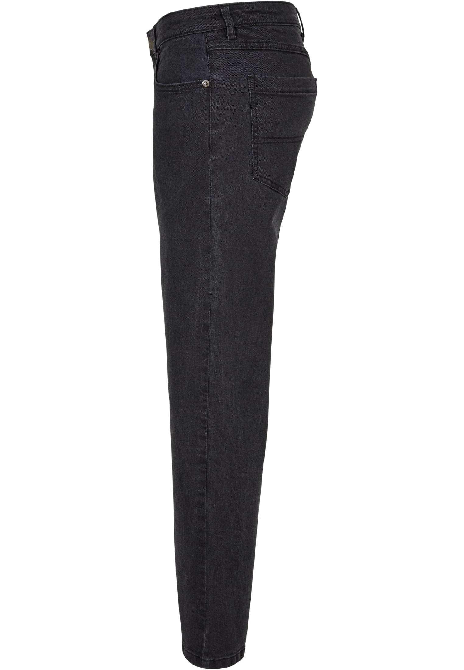 Urban Classics Pantaloni Low Waist Straight washed
