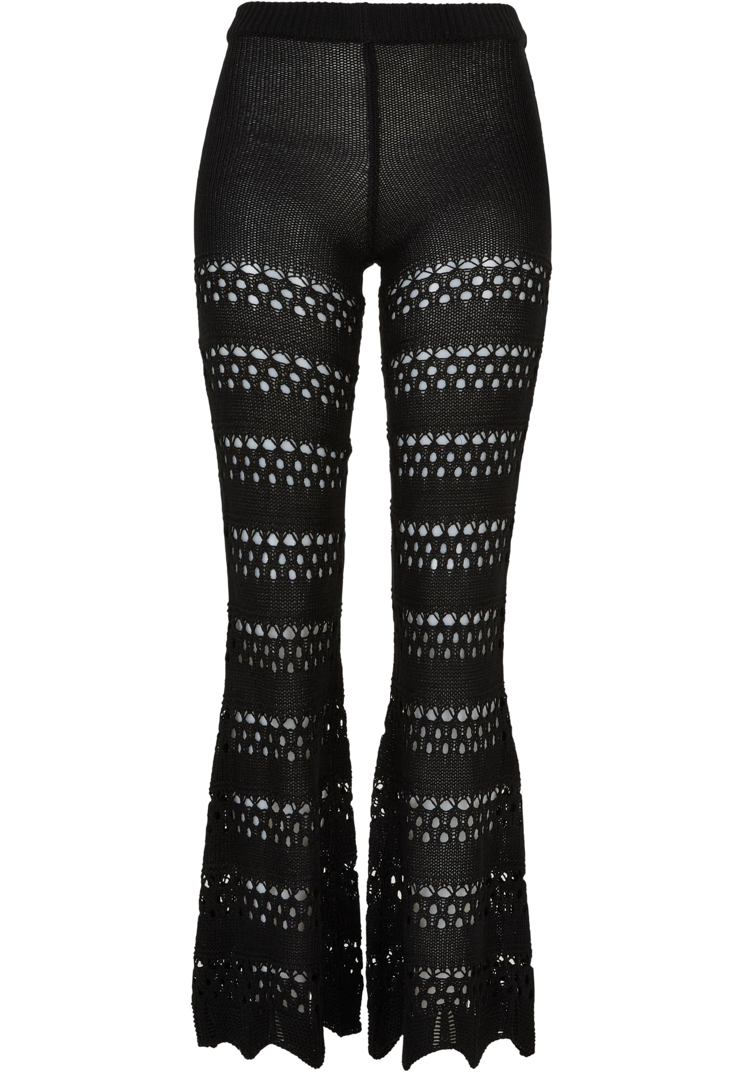 Urban Classics Leggings Flared Crochet Knit