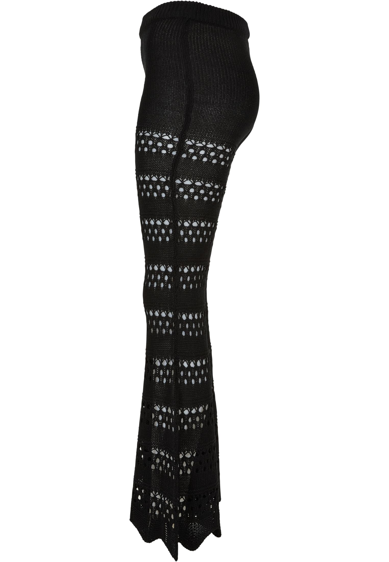 Urban Classics Leggings Flared Crochet Knit