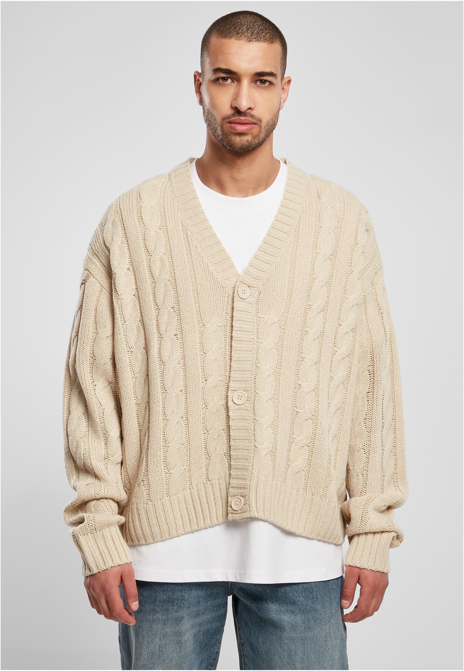 Urban Classics Cardigan Boxy softseagrass