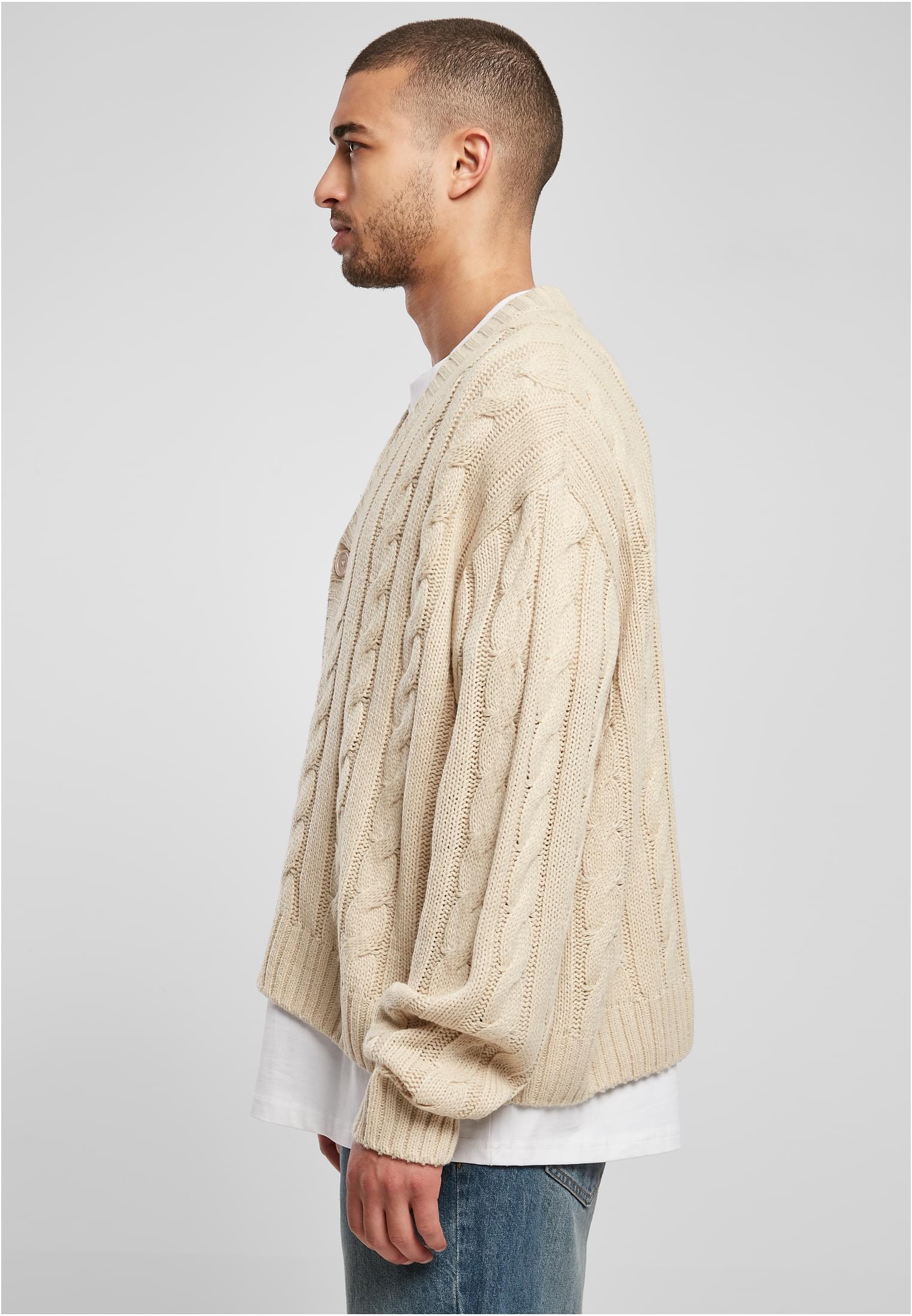 Urban Classics Cardigan Boxy softseagrass