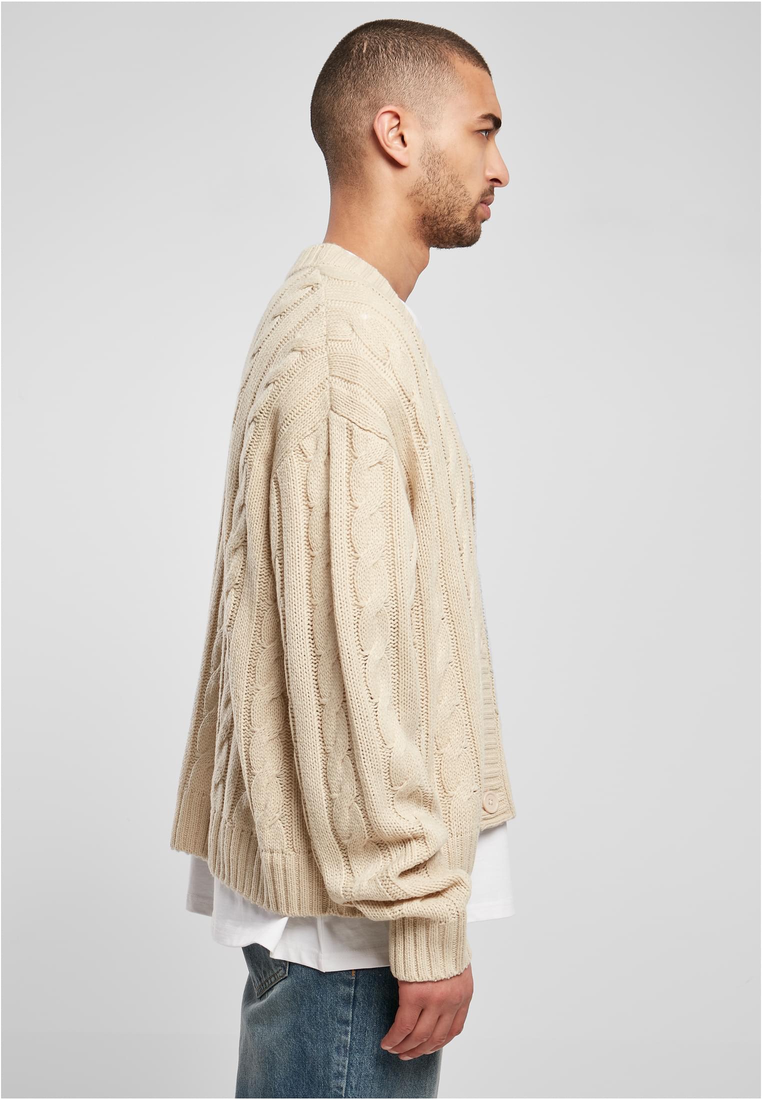 Urban Classics Cardigan Boxy softseagrass