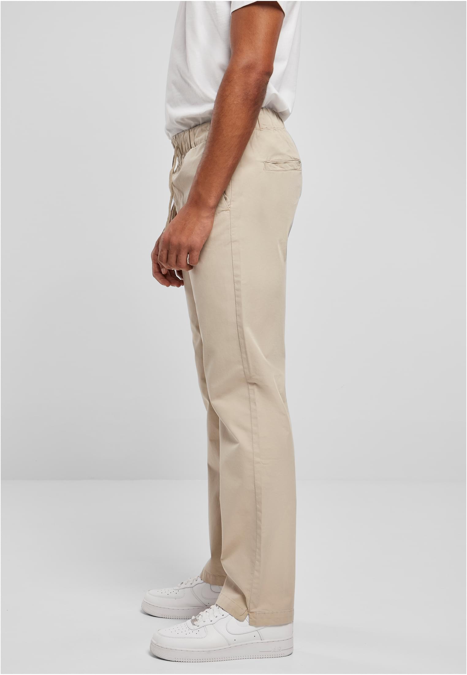Urban Classics Pantaloni Straight Slit softseagrass