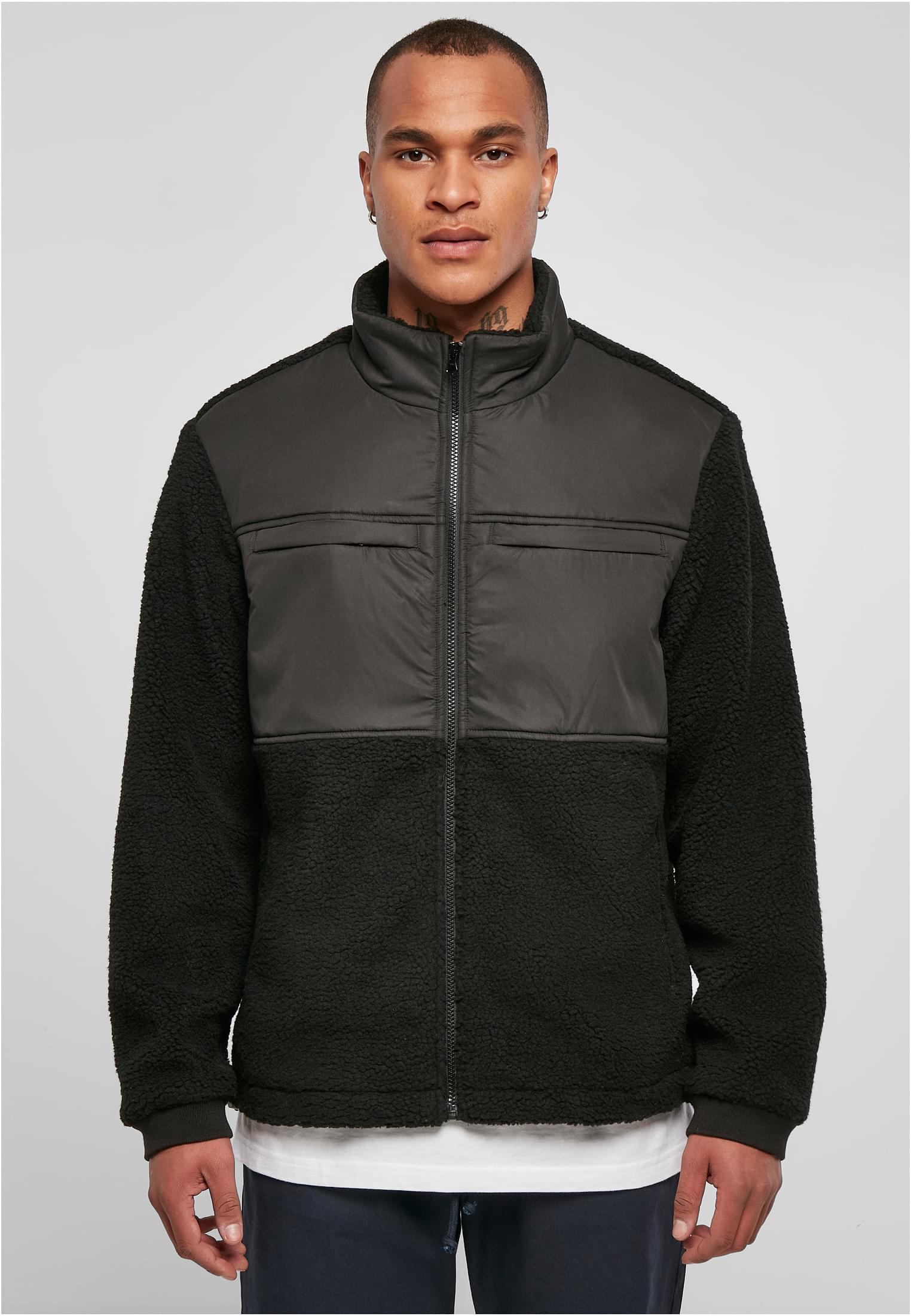 UC Men Giacca Patched Sherpa