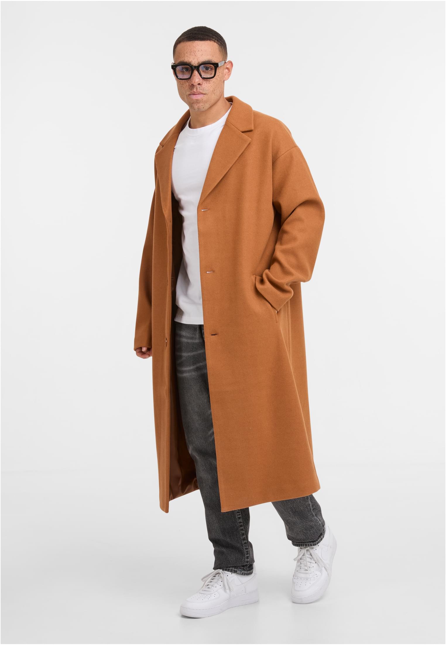 Urban Classics Cappotto Long foxbrown