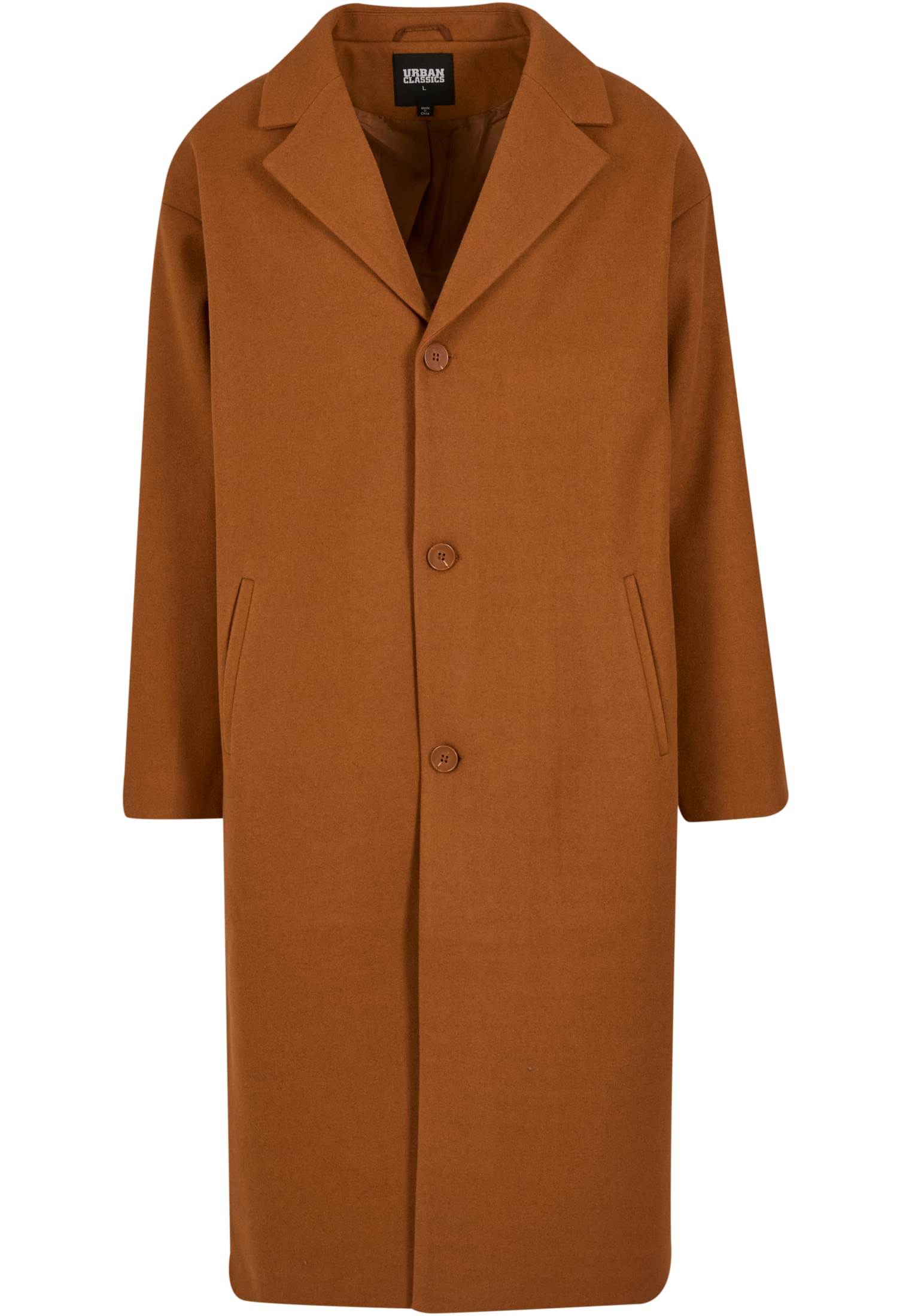 Urban Classics Cappotto Long foxbrown