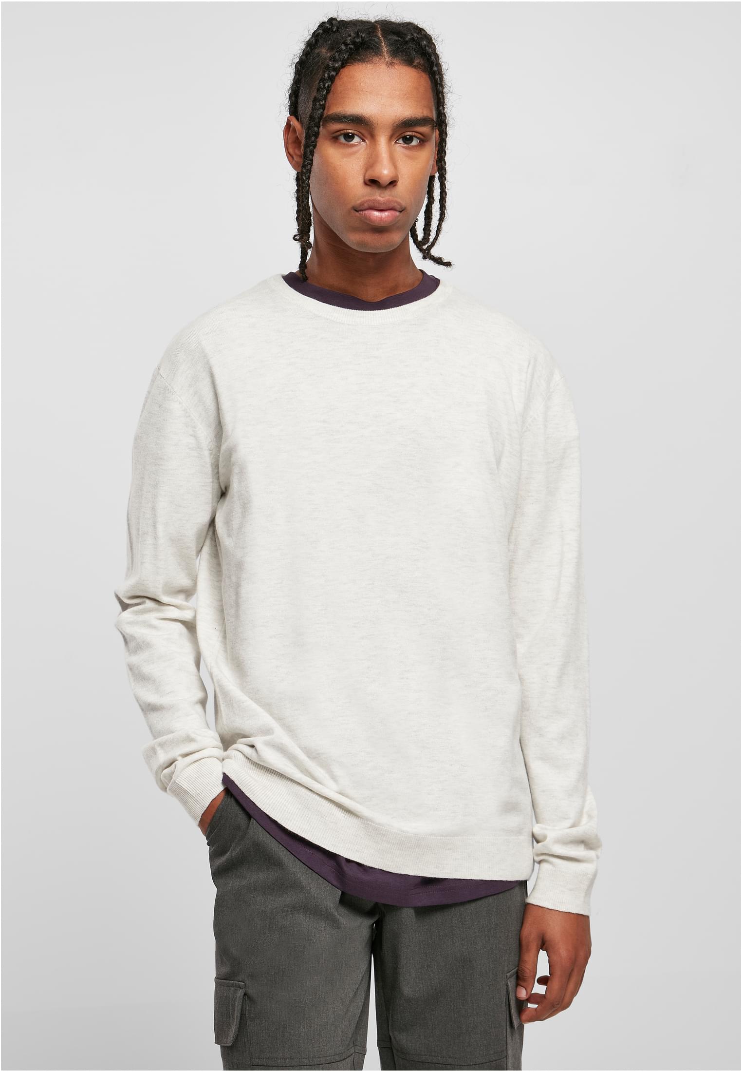 UC Men Maglione Eco Mix lightgrey