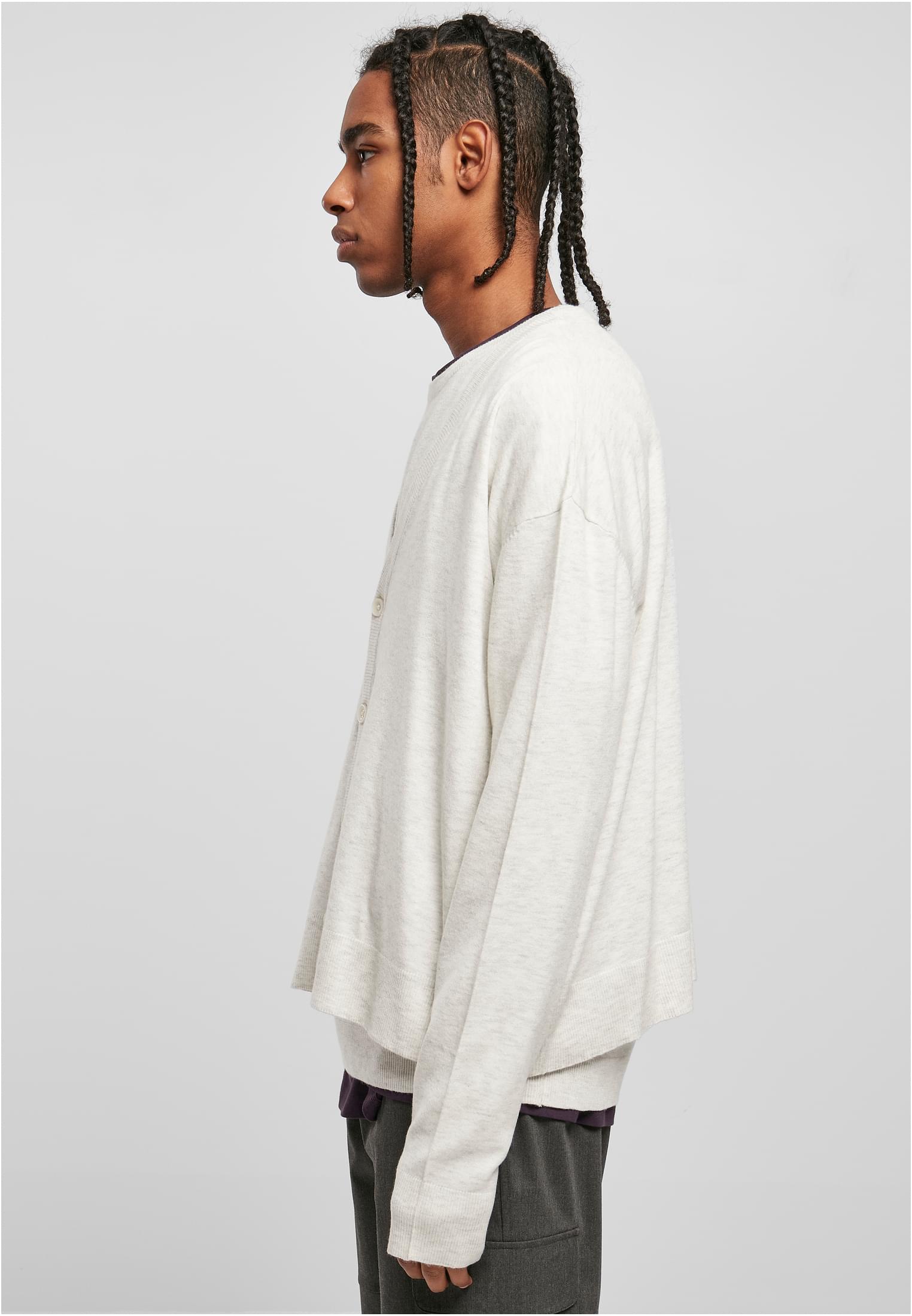 Urban Classics Cardigan Eco Mix Boxy lightgrey
