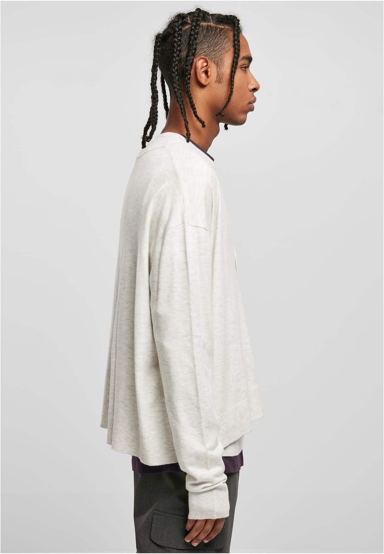 Urban Classics Cardigan Eco Mix Boxy lightgrey