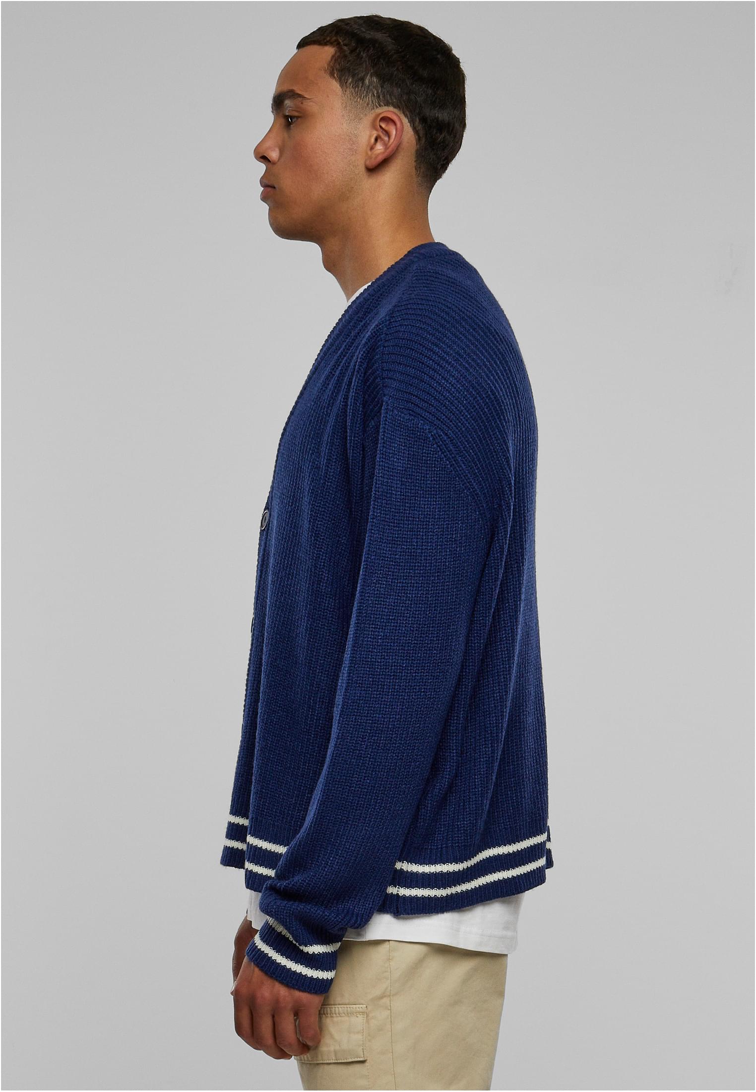 Urban Classics Cardigan Sporty Boxy spaceblue