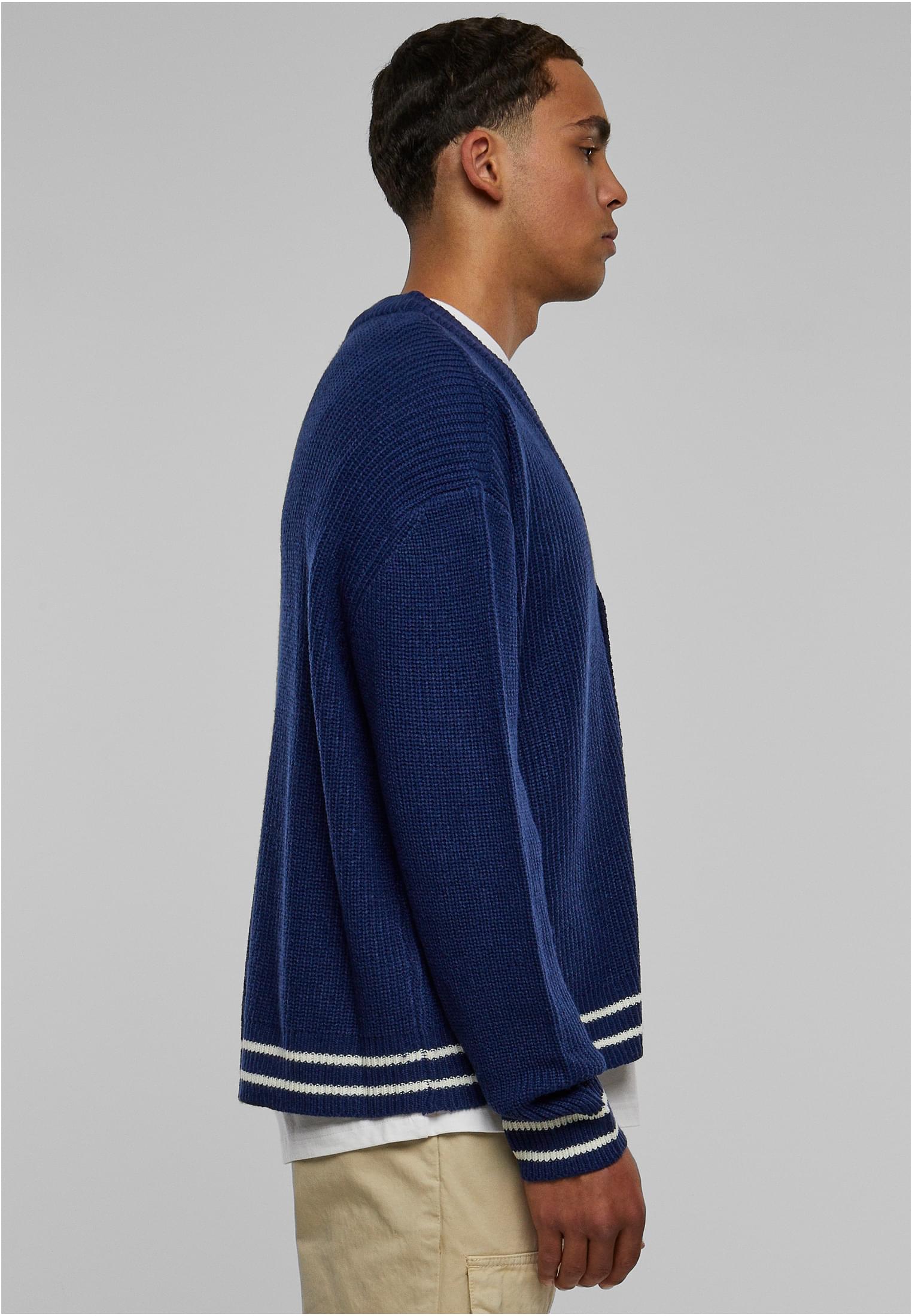 Urban Classics Cardigan Sporty Boxy spaceblue