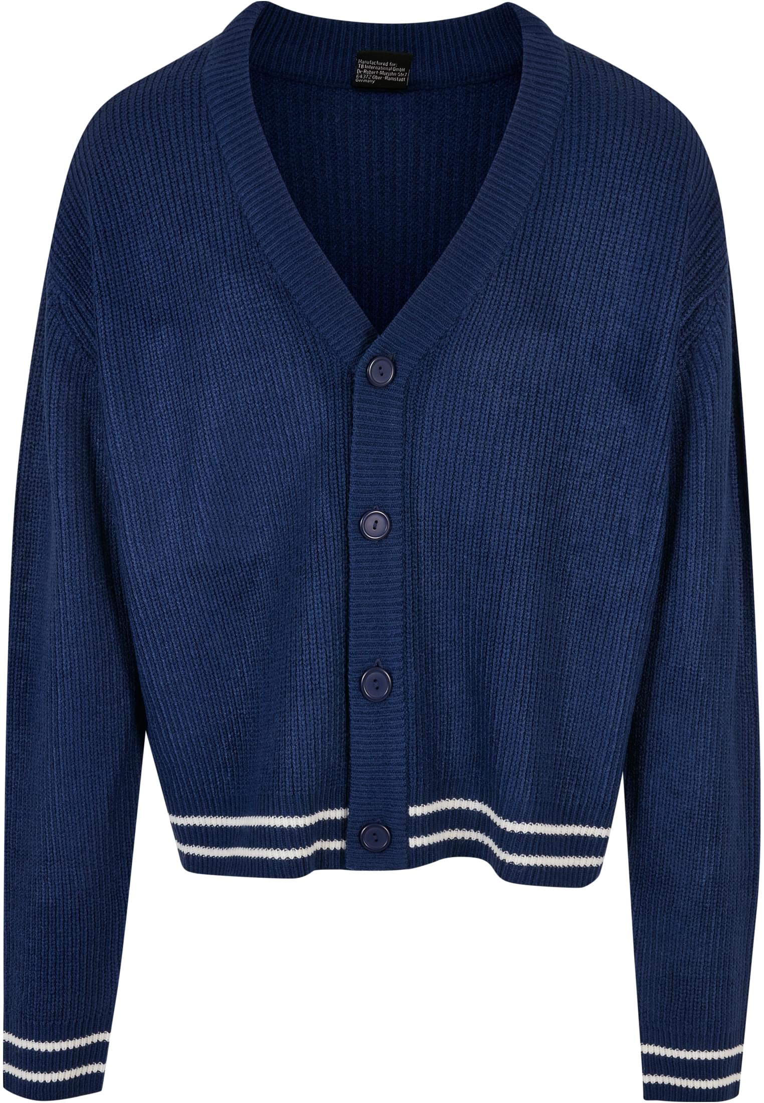 Urban Classics Cardigan Sporty Boxy spaceblue