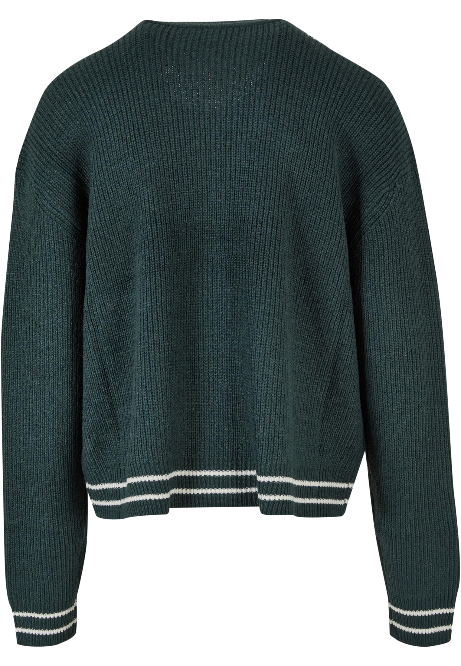 Urban Classics Cardigan Sporty Boxy bottlegreen