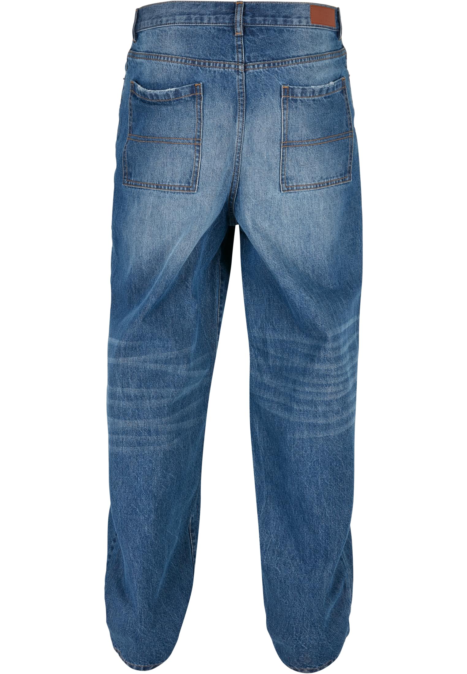 Urban Classics Jeans Distressed mid deepblue destroyed washed