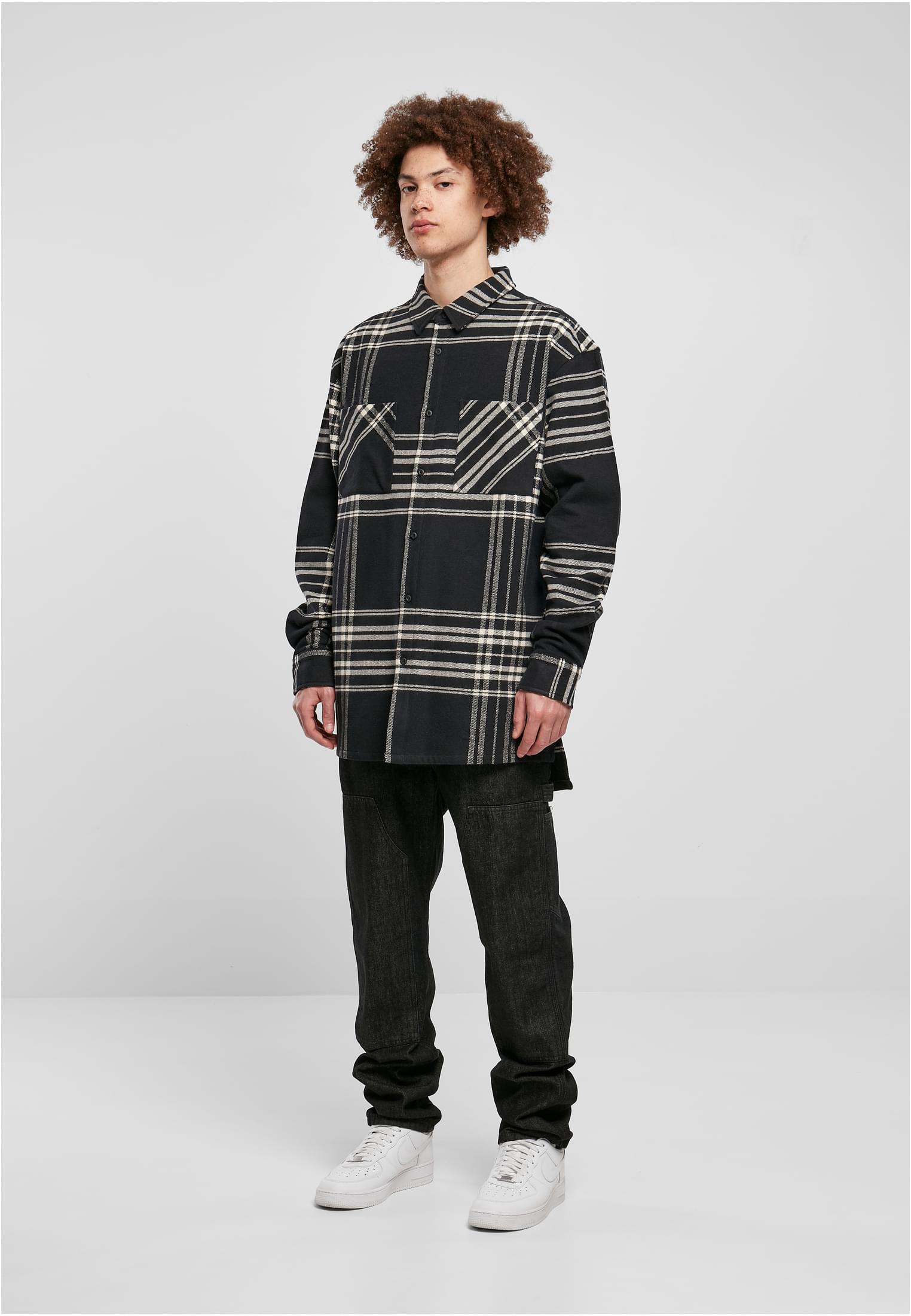 Urban Classics Camicia Long Oversized Checked Summit