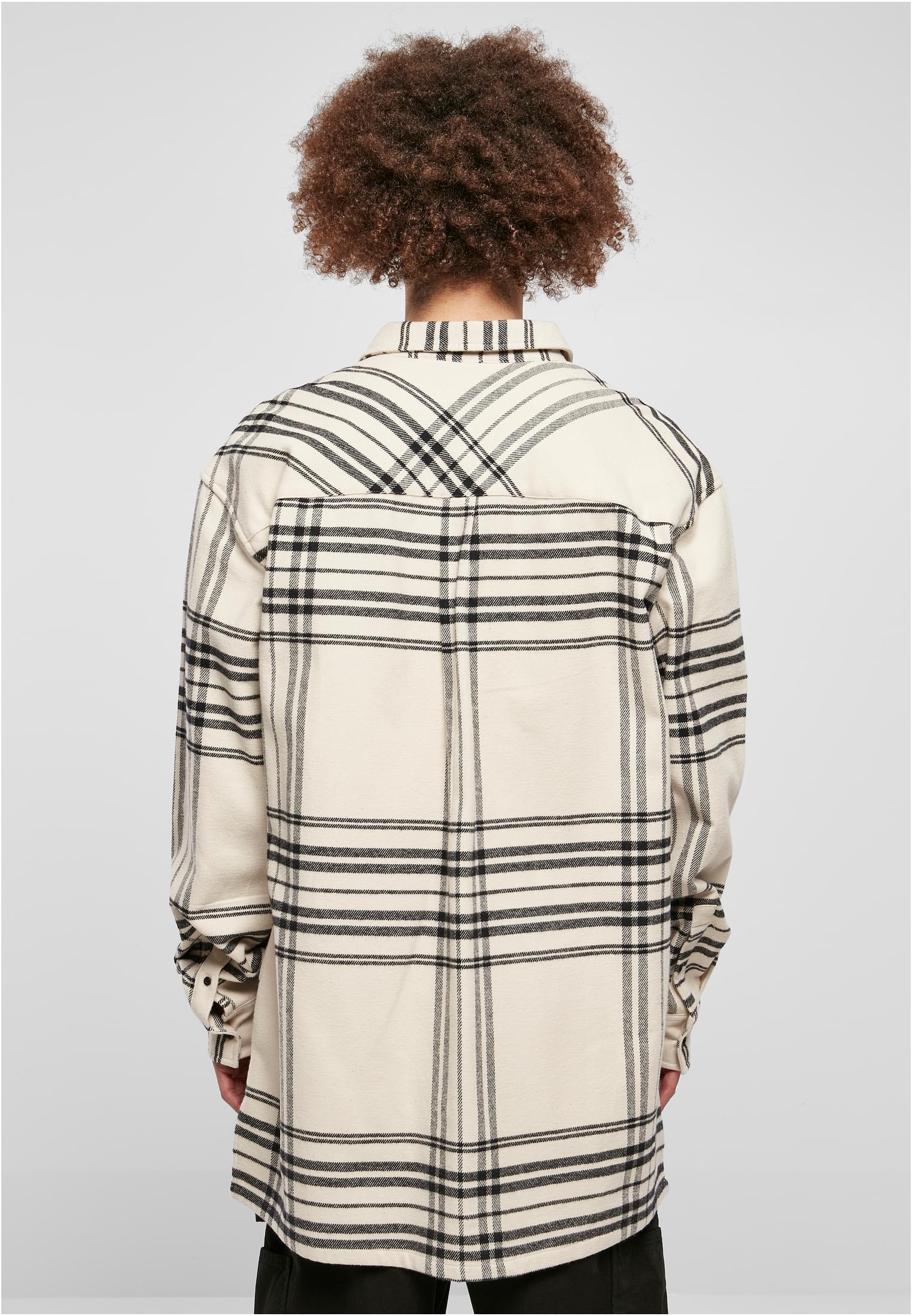 Urban Classics Camicia Long Oversized Checked Summit softseagrass