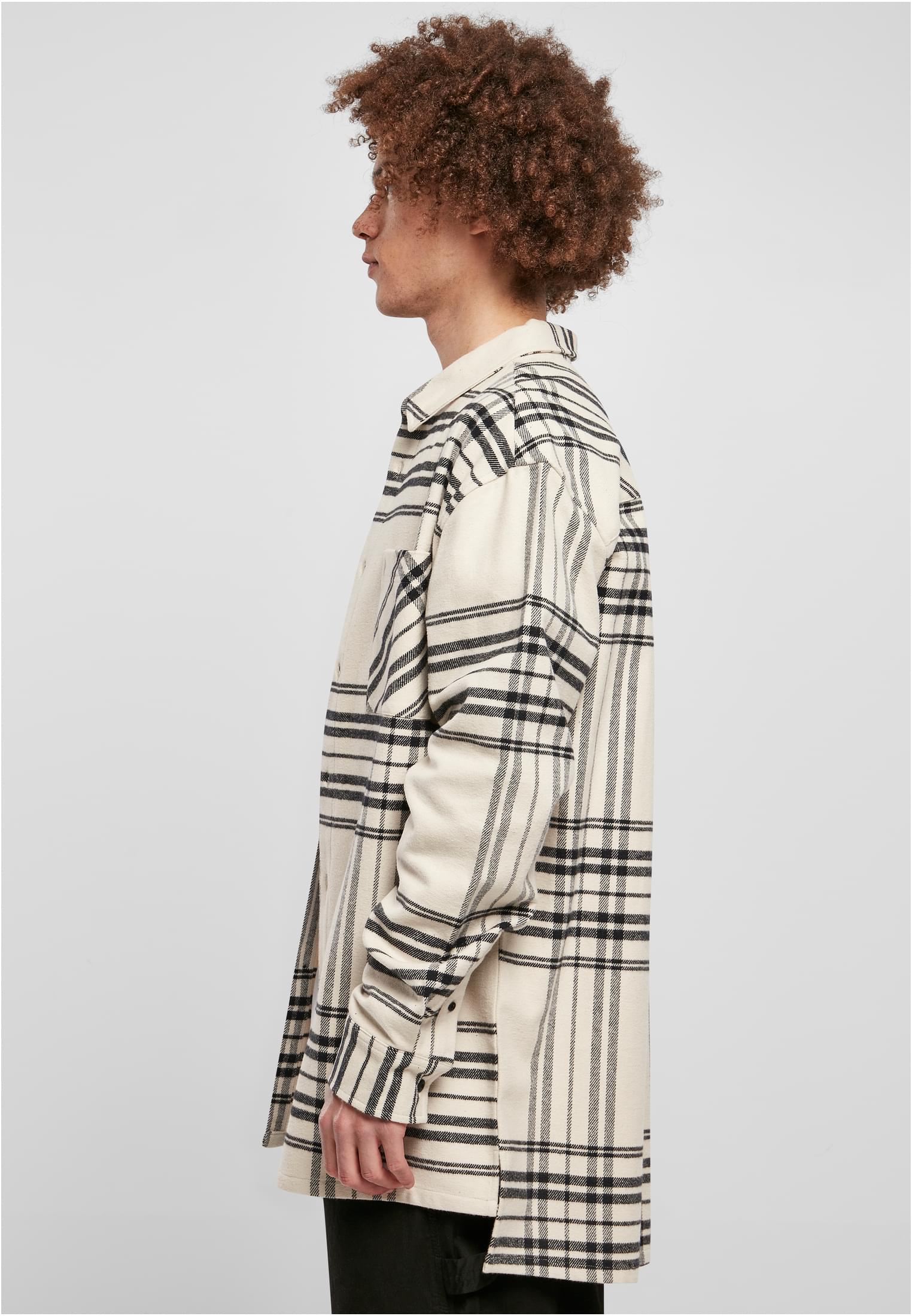 Urban Classics Camicia Long Oversized Checked Summit softseagrass