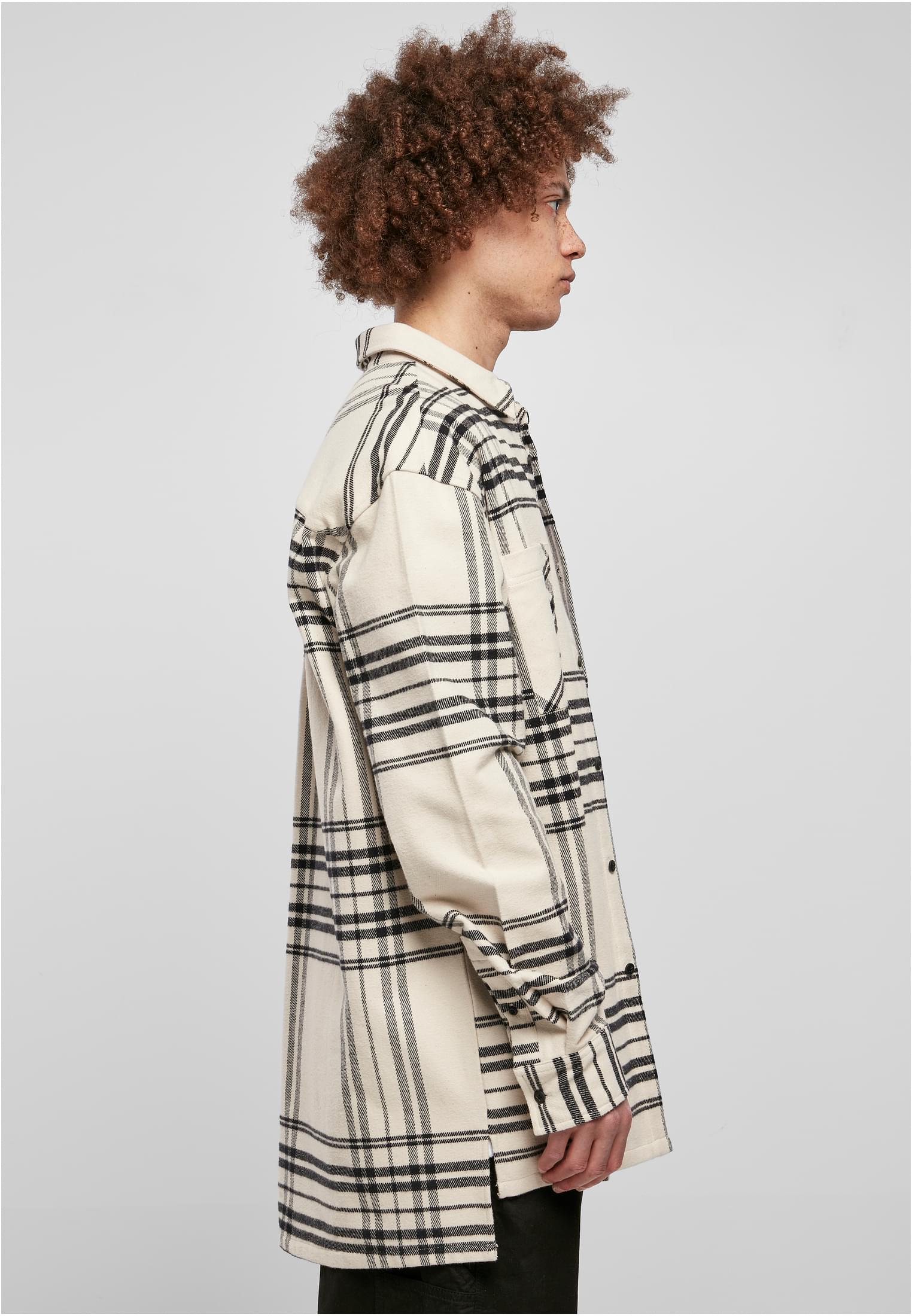 Urban Classics Camicia Long Oversized Checked Summit softseagrass
