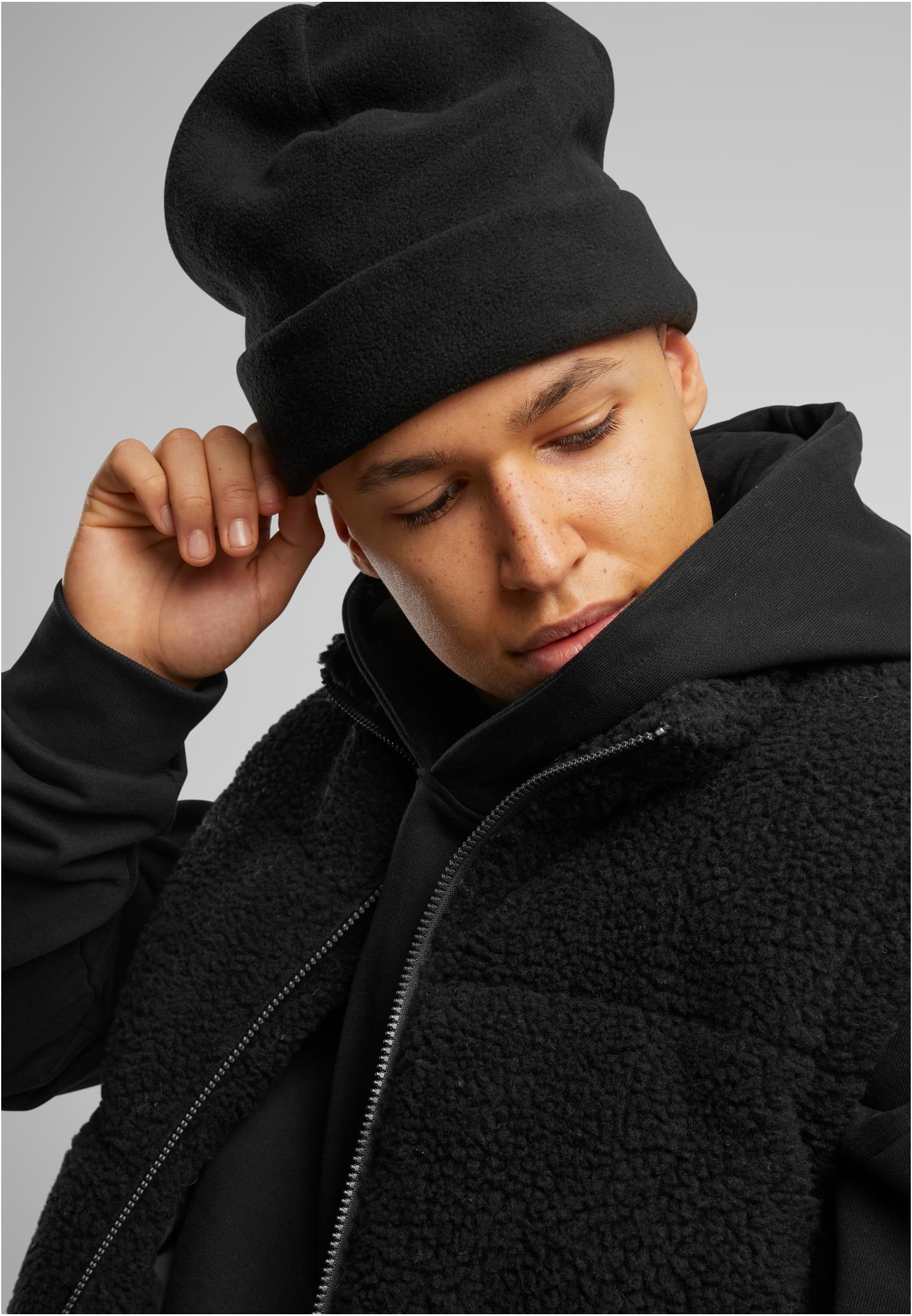 Urban Classics Accessoires Berretto Fleece tiniolive/black one size