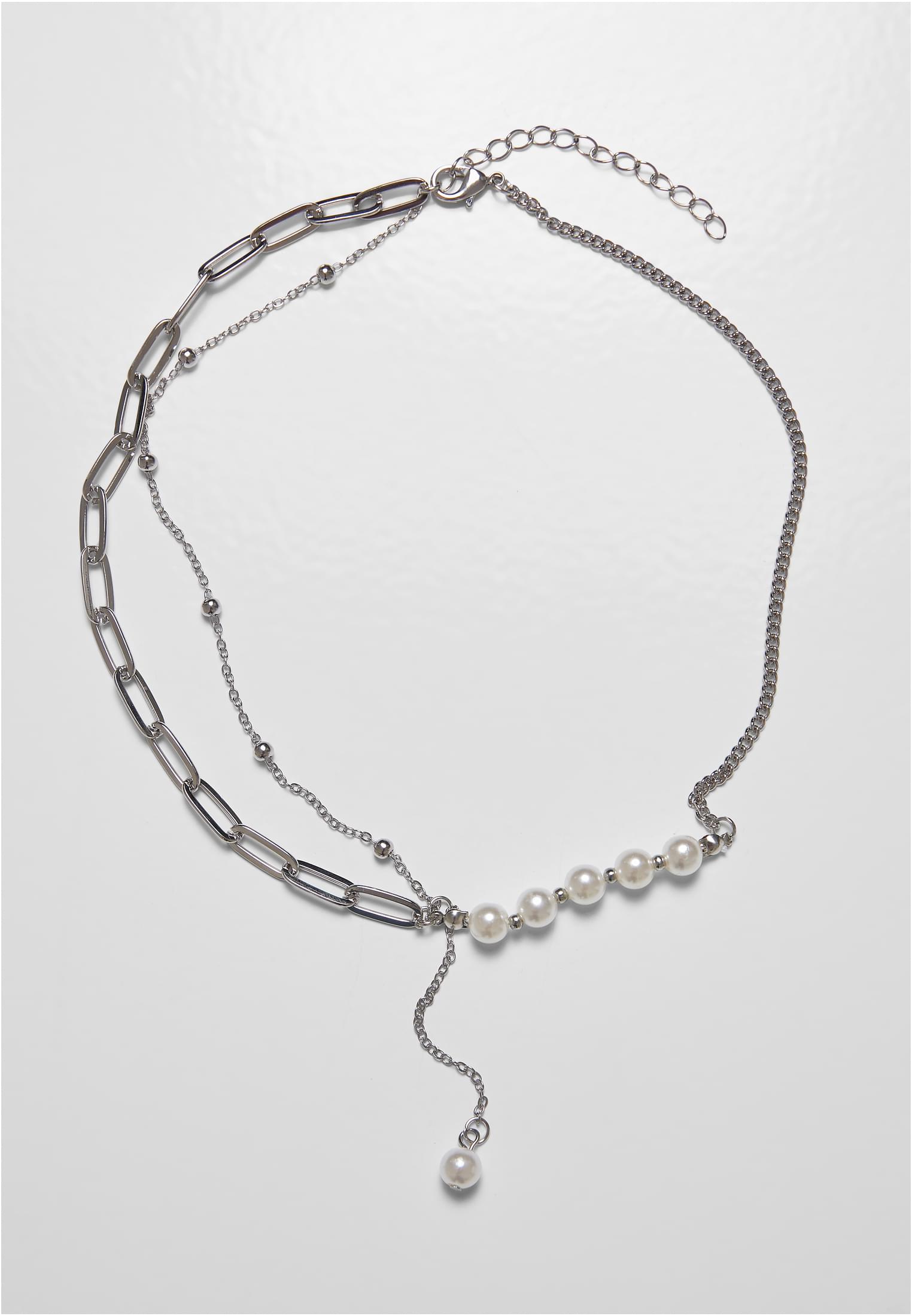 Pearl Chain Jupiter Necklace-TB5844 Various