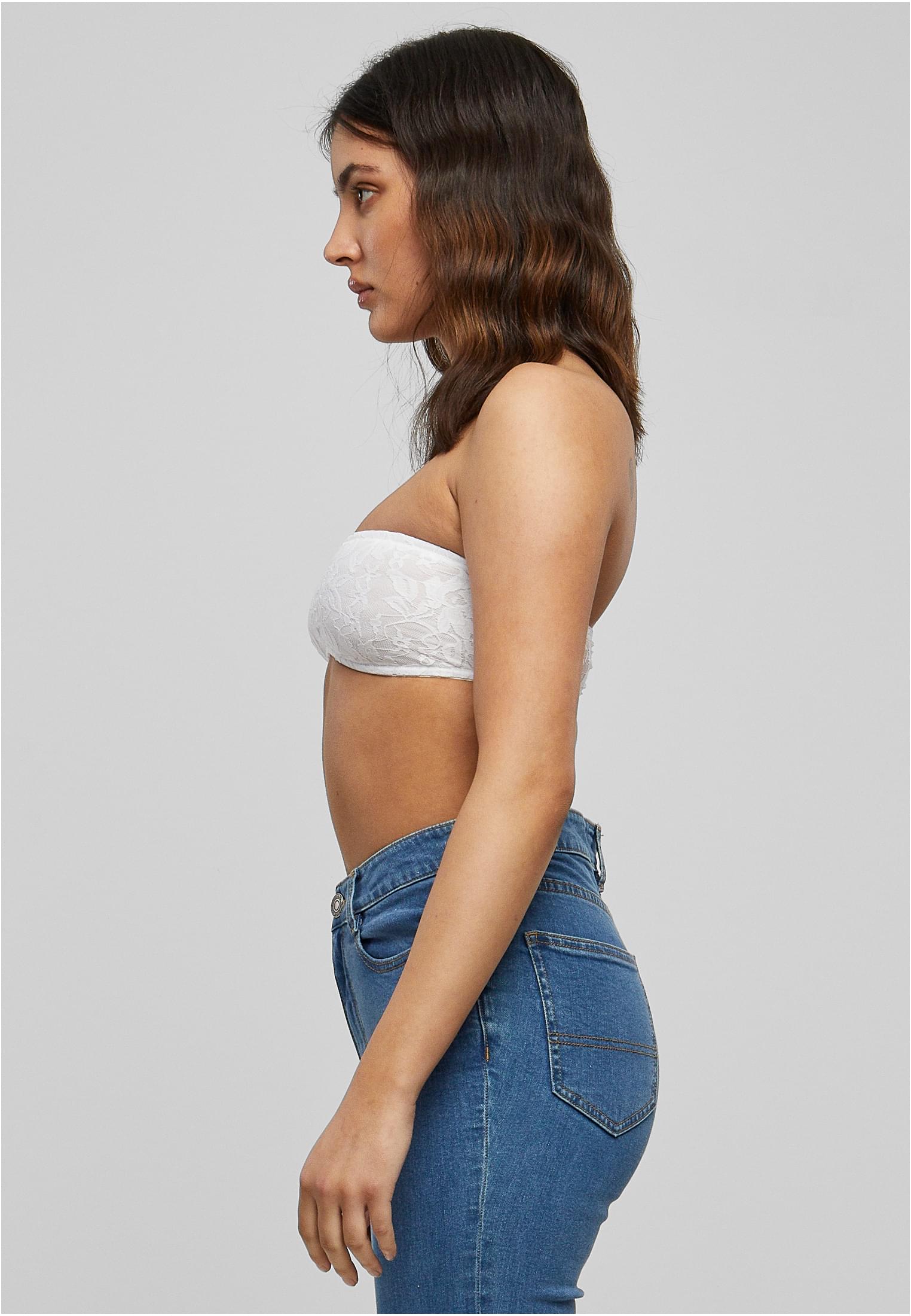 H & M 2-pack soft lace bras Weiß in White