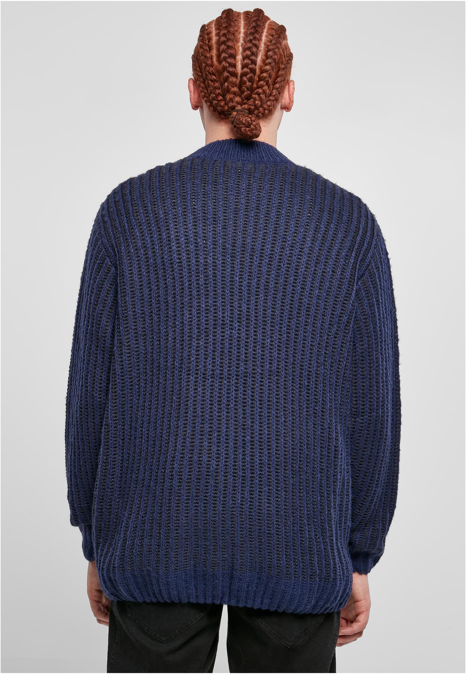 Urban Classics Maglione Oversized Two Tone darkblue/midnightnavy