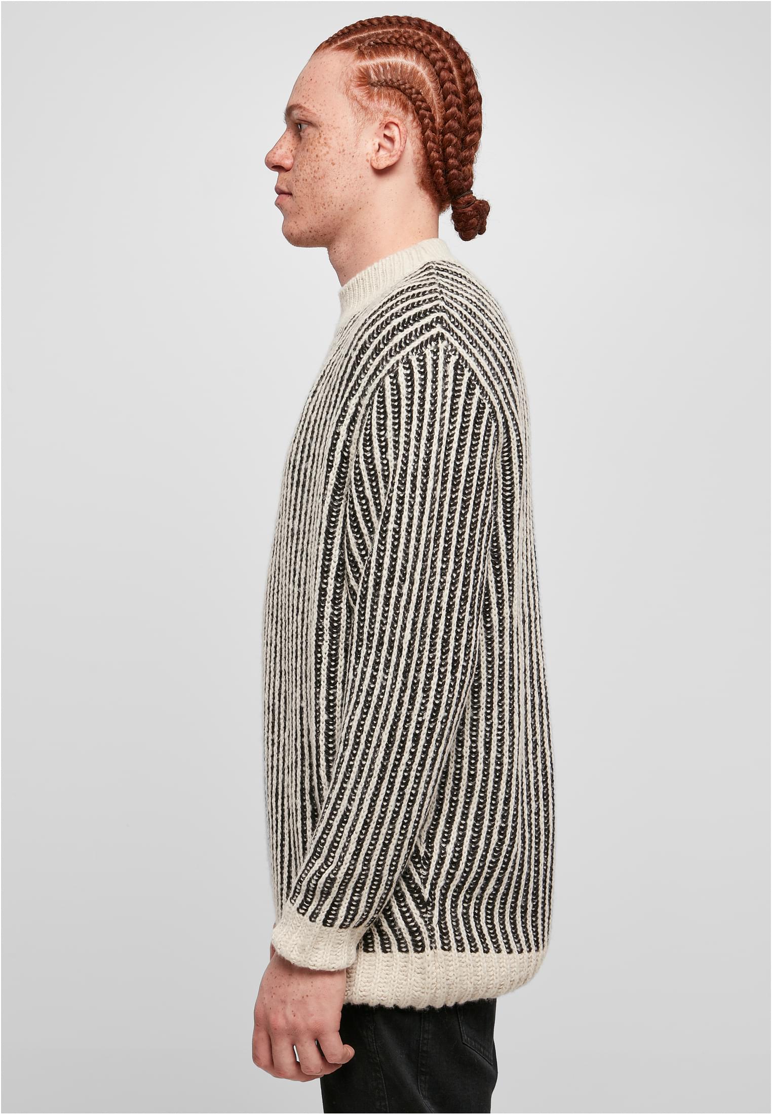 UC Men Maglione Oversized Two Tone whitesand/black