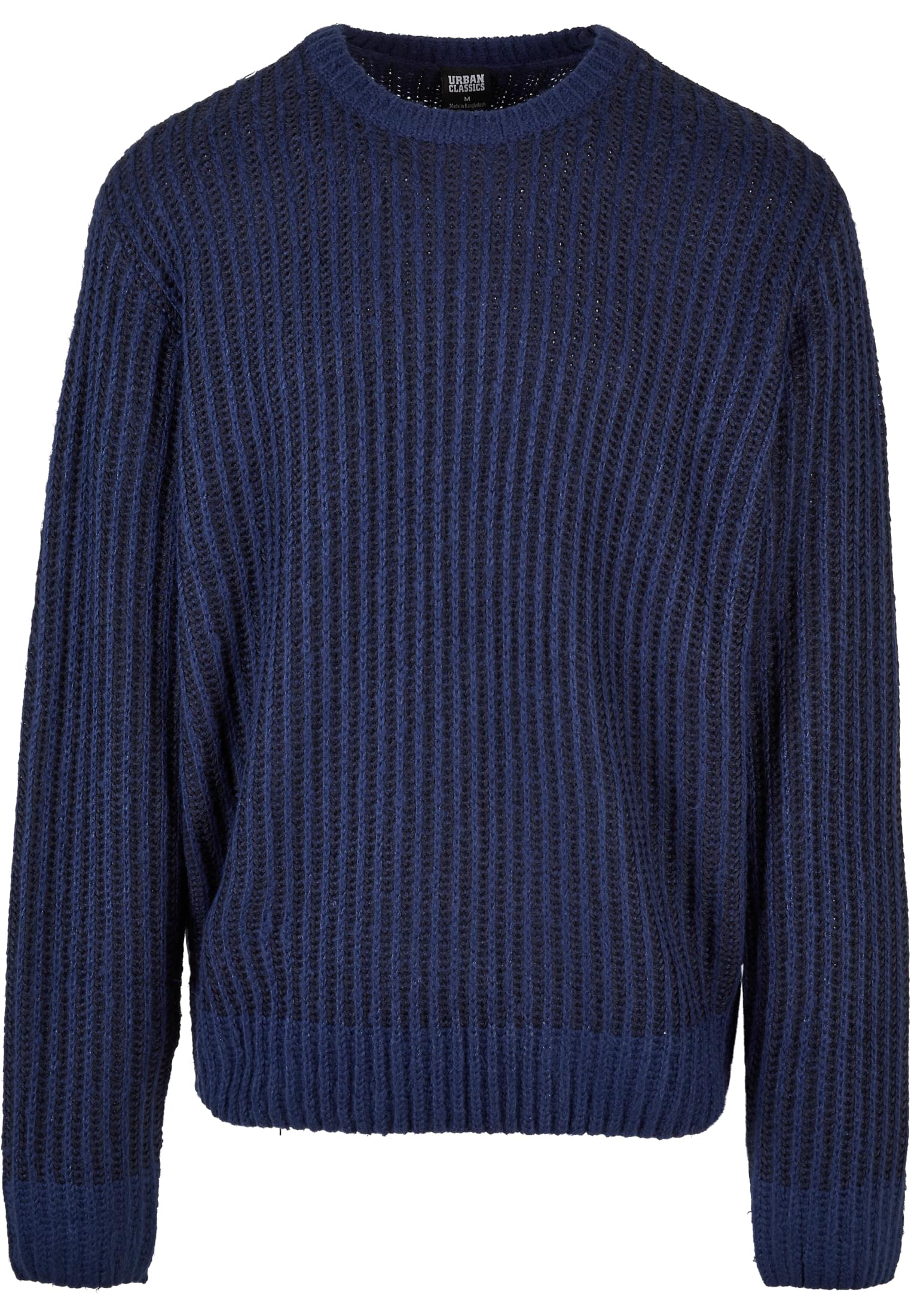 Urban Classics Maglione Oversized Two Tone darkblue/midnightnavy