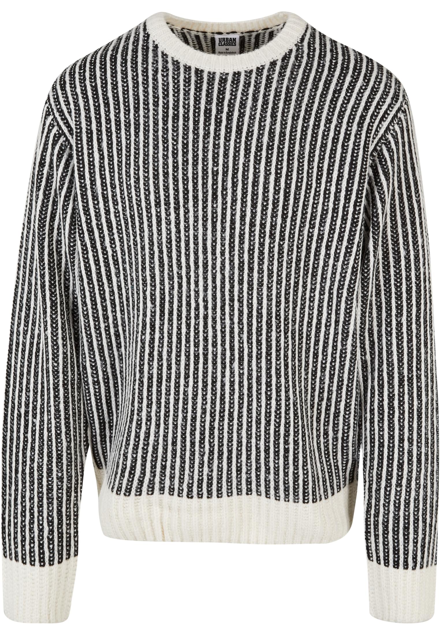UC Men Maglione Oversized Two Tone whitesand/black