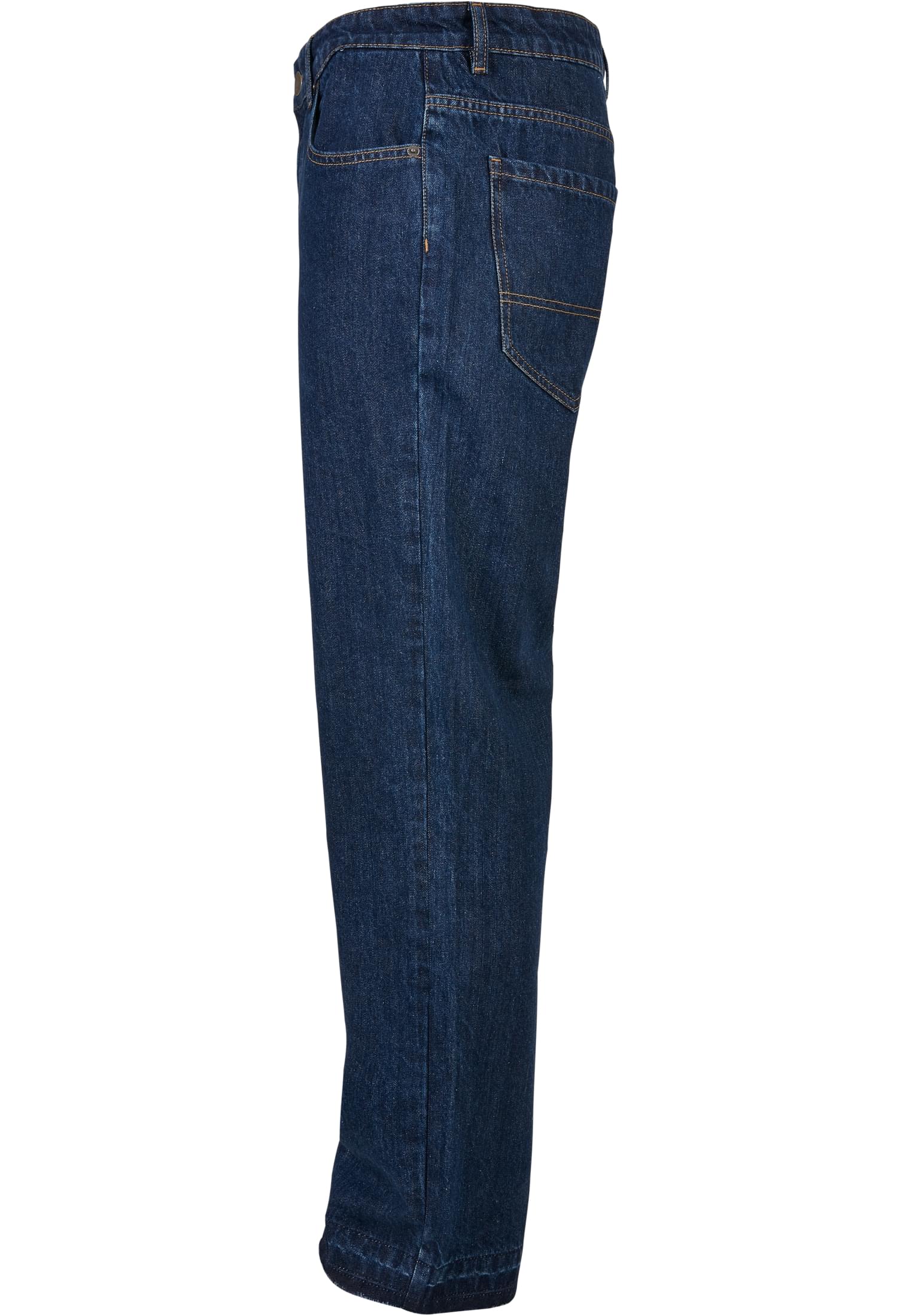 Urban Classics Jeans Open Edge Loose Fit mid indigo washed
