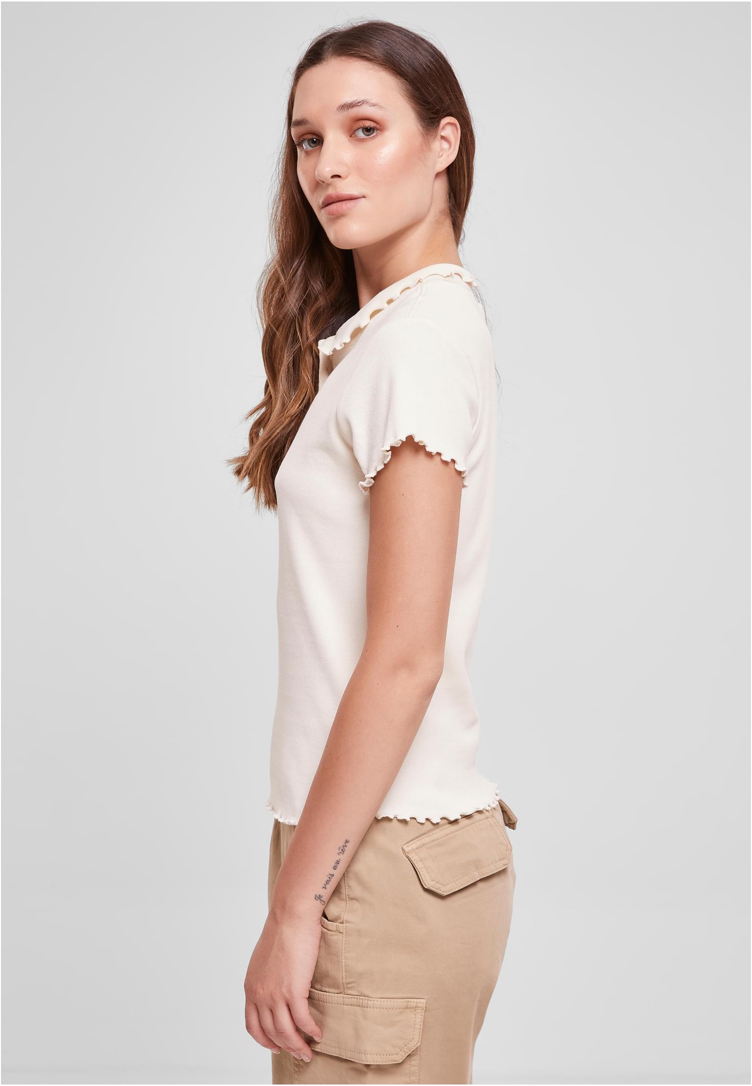 Urban Classics Maglietta Rib whitesand