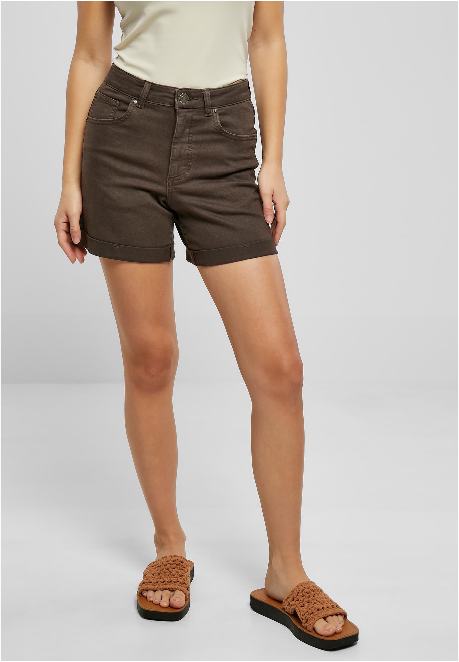 UC Ladies Pantaloncini Colored Strech