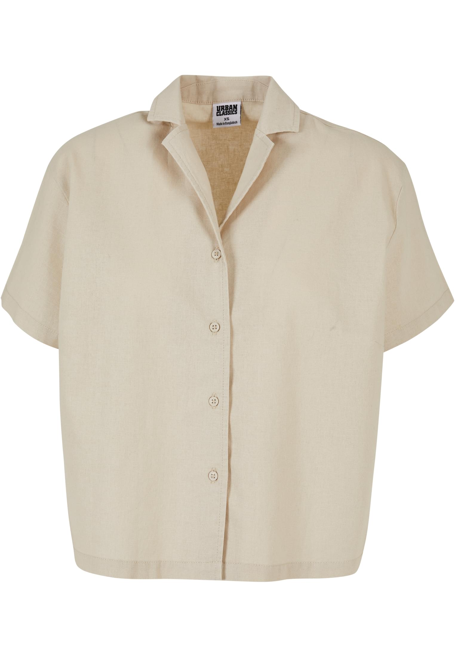 Urban Classics Camicia Linen Mixed Resort softseagrass