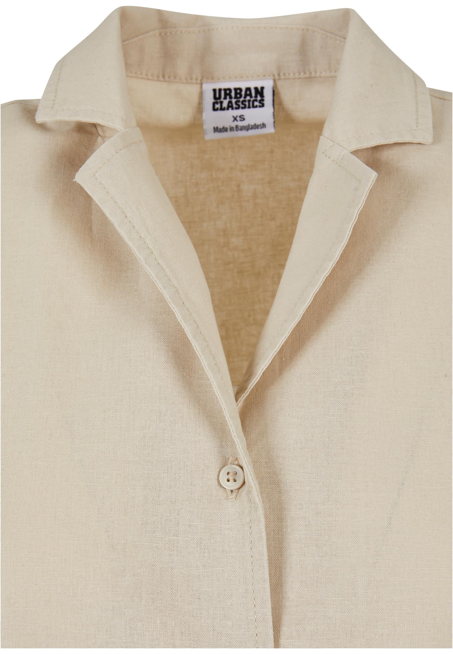 Urban Classics Camicia Linen Mixed Resort softseagrass