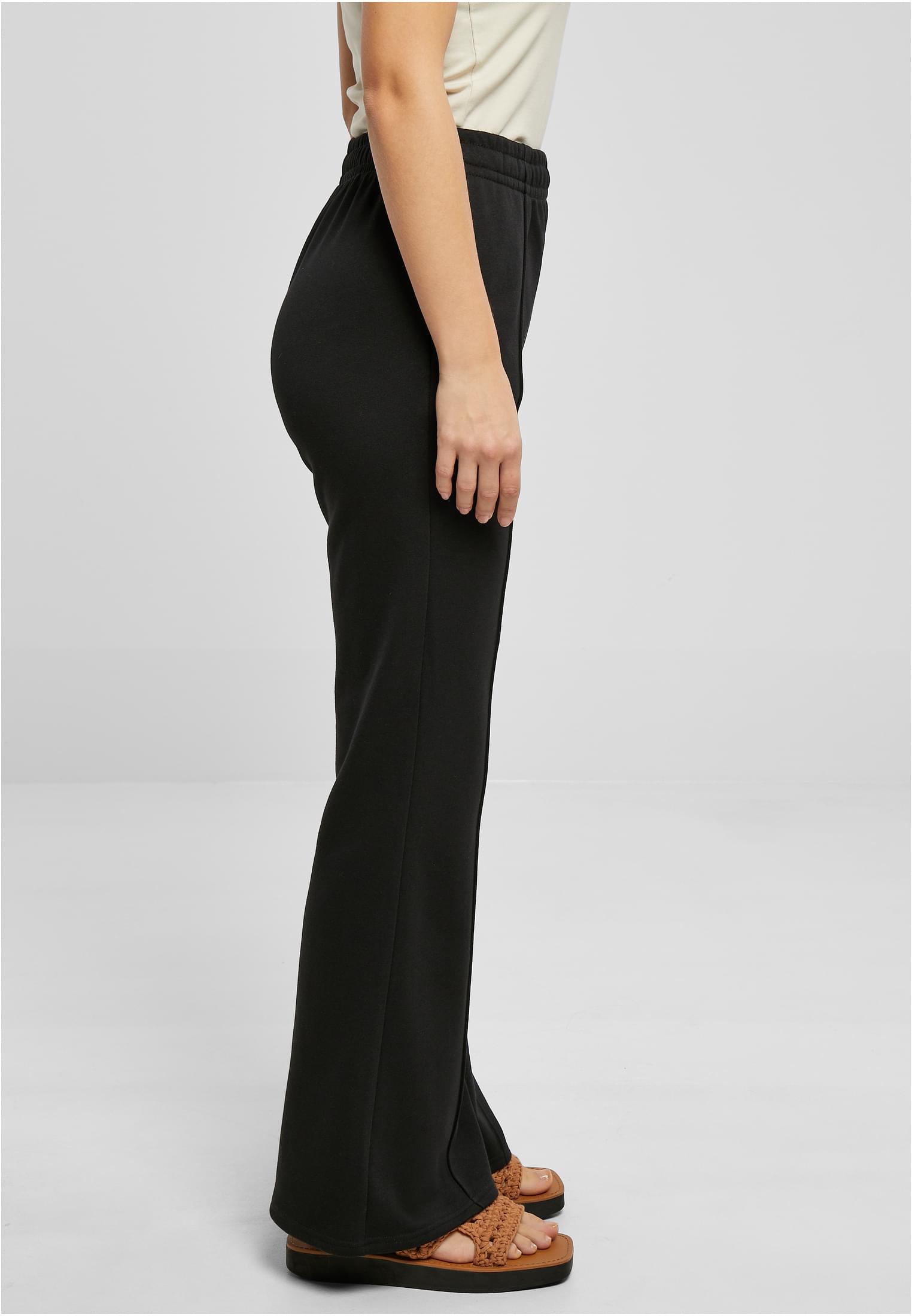 Urban Classics Pantaloni Flared Pin Tuck Terry