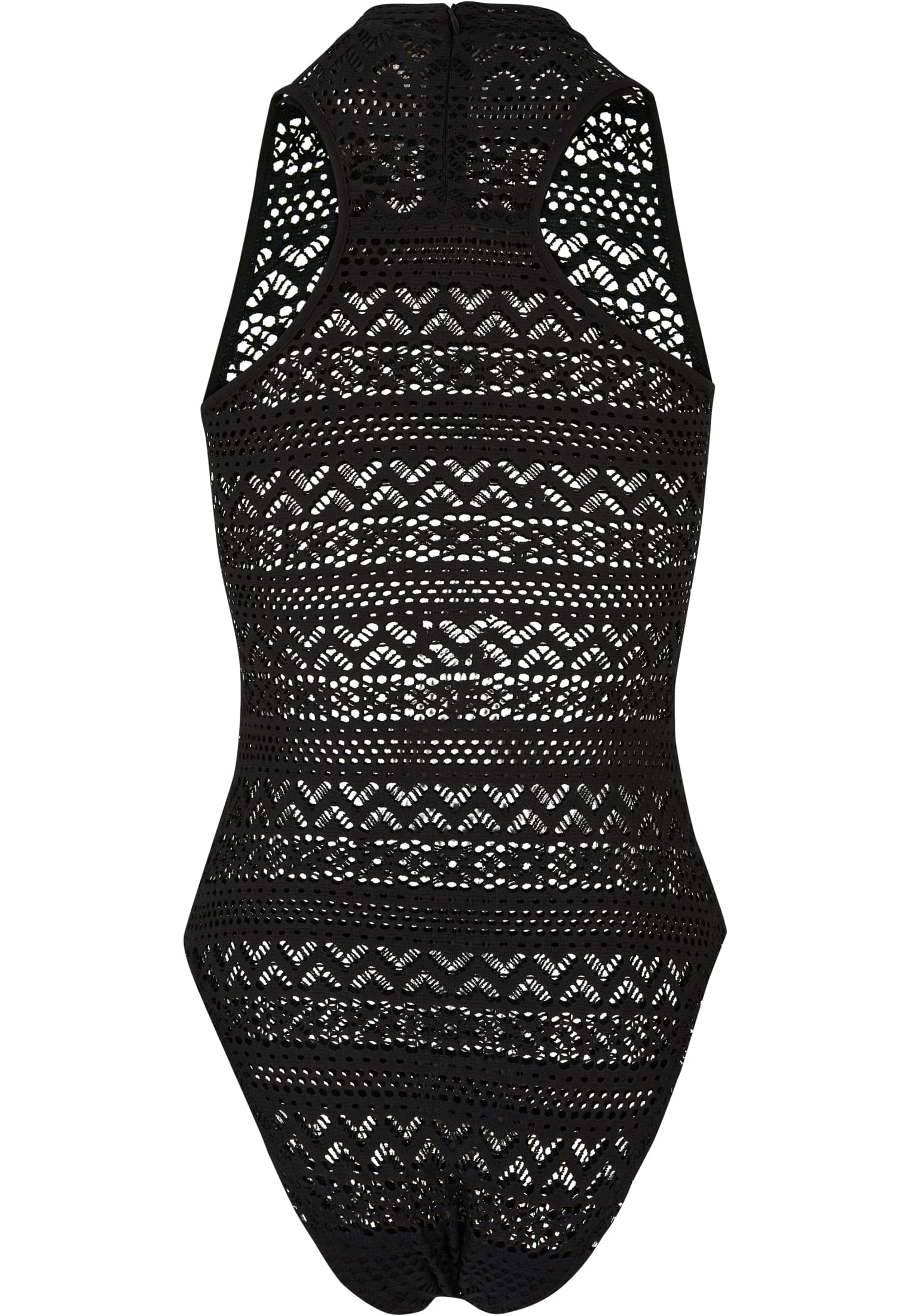 Ladies Crochet Turtleneck Body-TB6008 Jersey