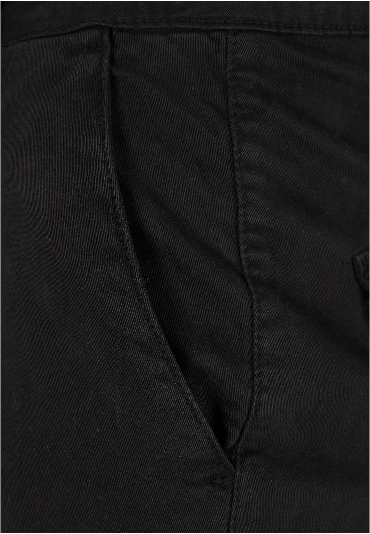 Urban Classics Pantaloni High Waist Wide Leg Twill Cargo