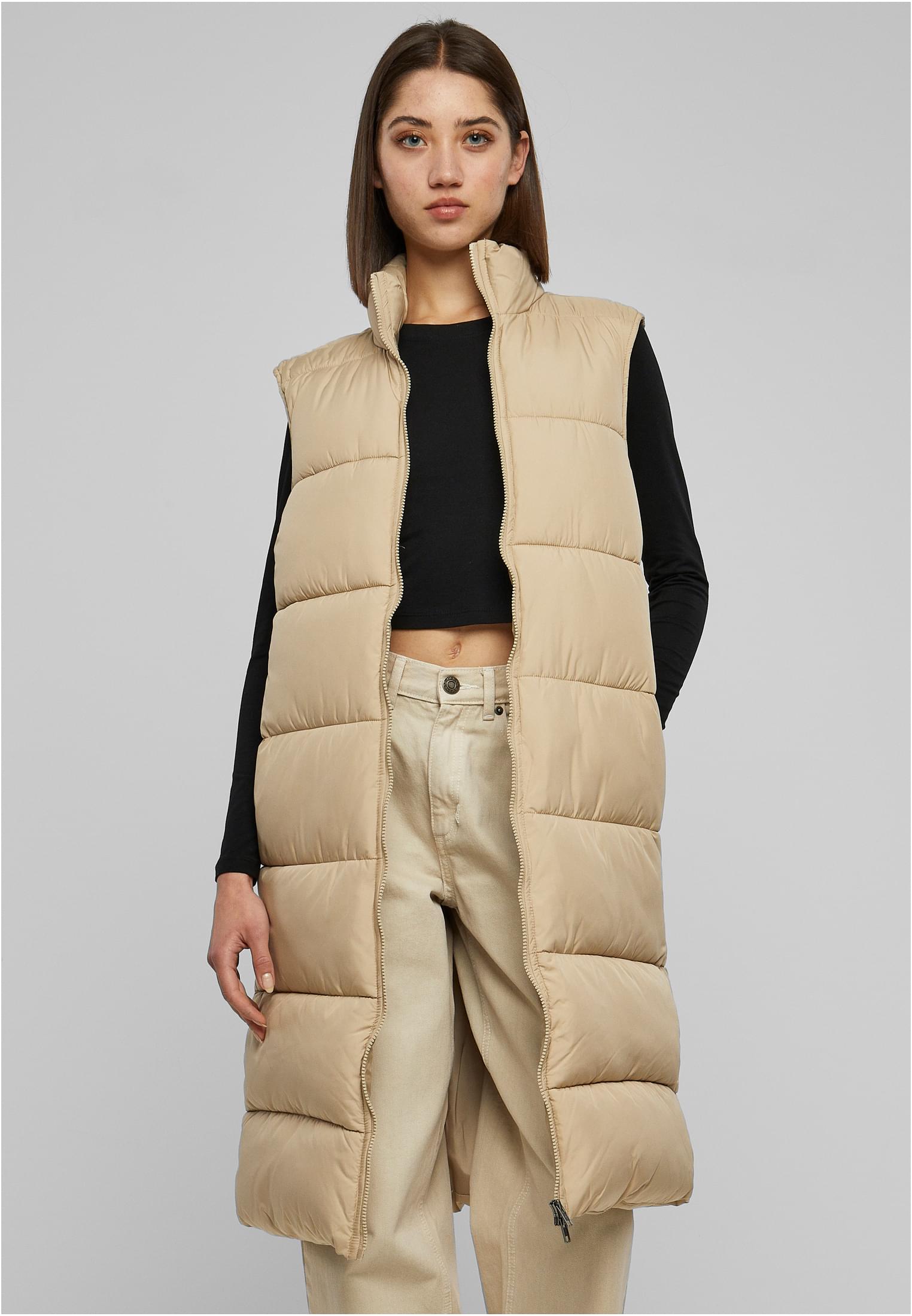 UC Ladies Gilet Long wetsand