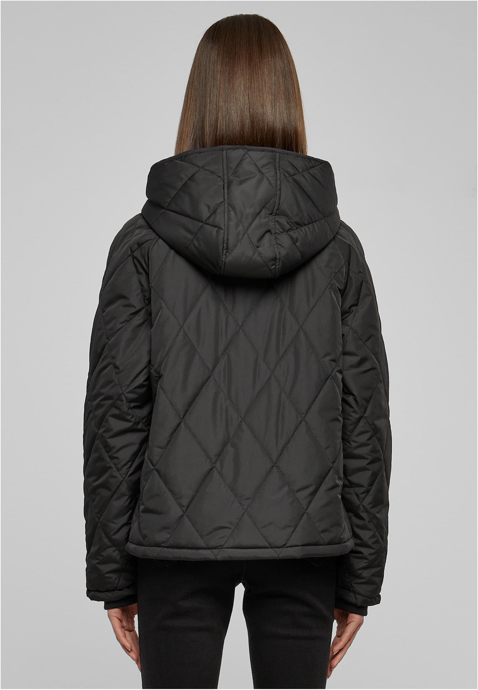 UC Ladies Giacca Oversized Diamond Quilted Hooded