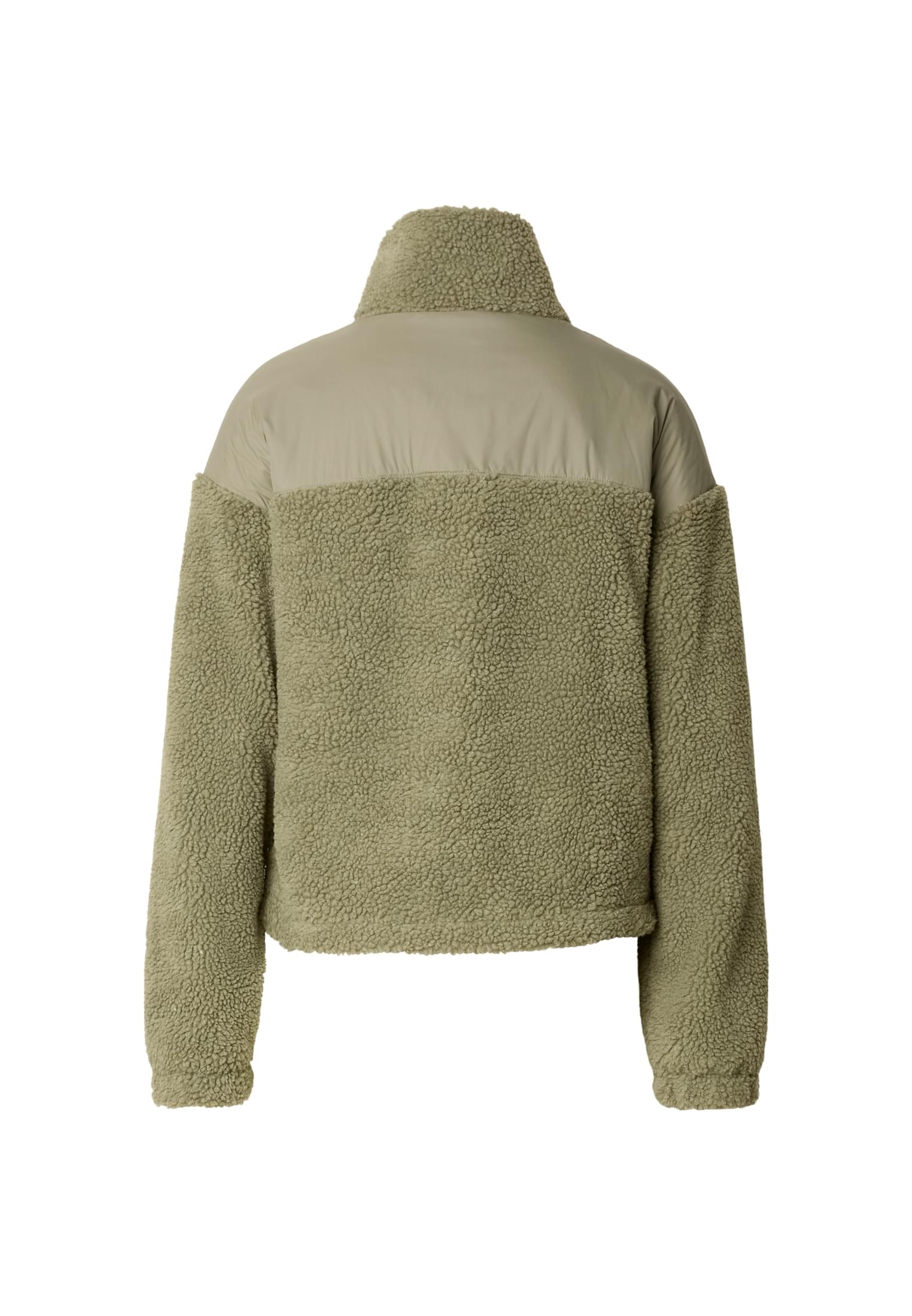 UC Ladies Giacca Sherpa Mix palegreen