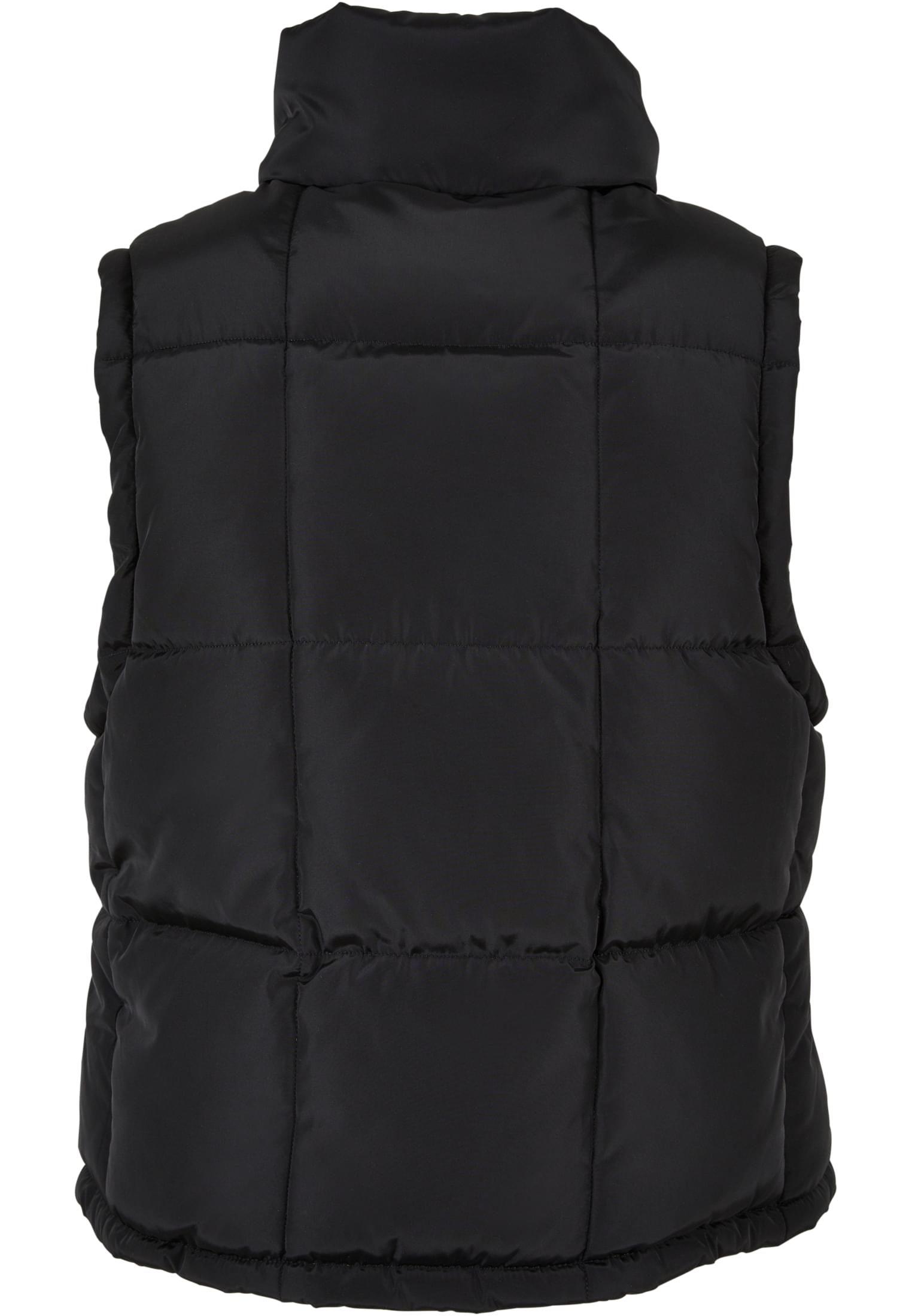UC Ladies Gilet Reversible Cropped black/frozenyellow