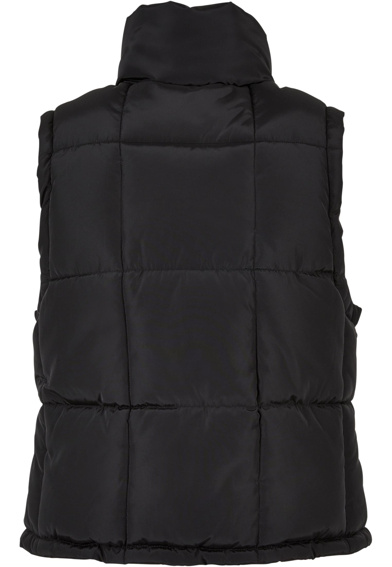 UC Ladies Gilet Reversible Cropped black/fuchsia