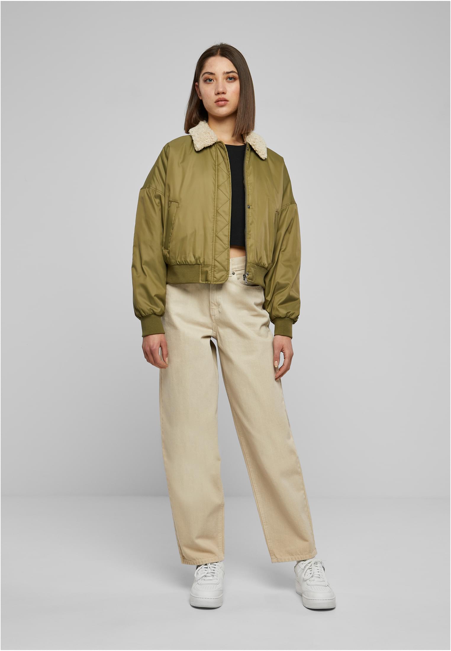 Urban Classics Giacca Pilot tiniolive/sand