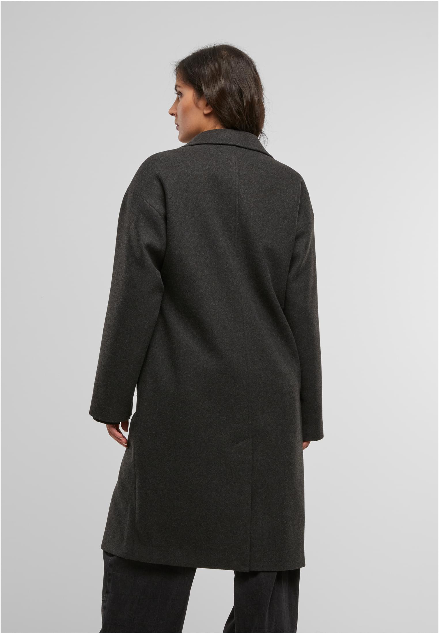 UC Ladies Cappotto Oversized Long anthracite melange