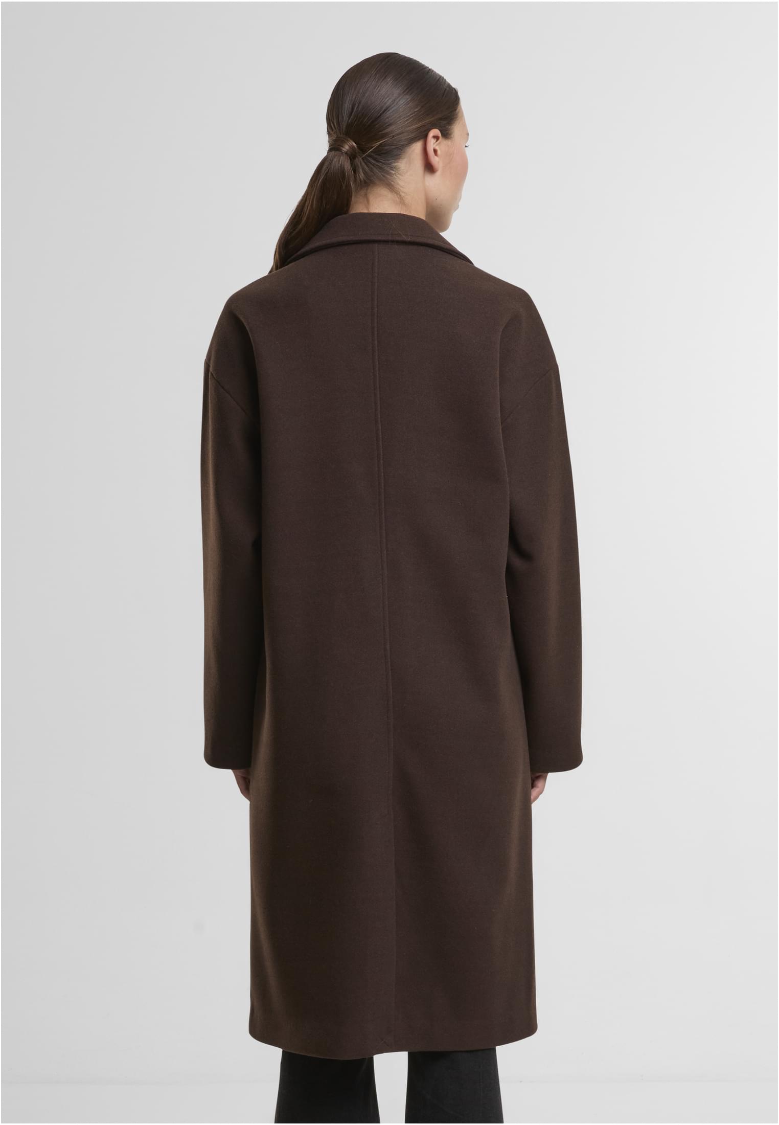UC Ladies Cappotto Oversized Long warmbrown
