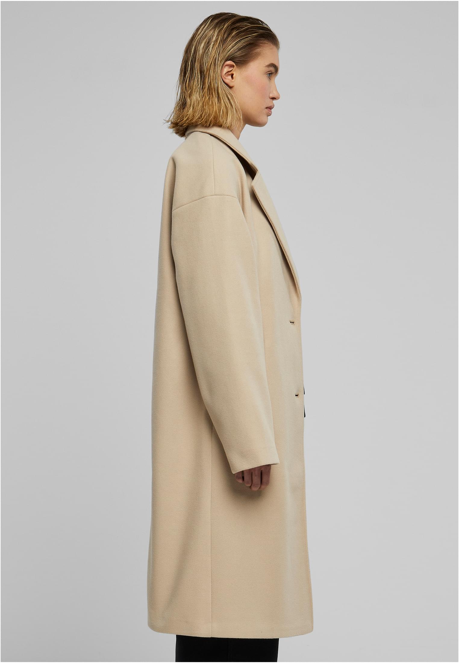 UC Ladies Cappotto Oversized Long wetsand