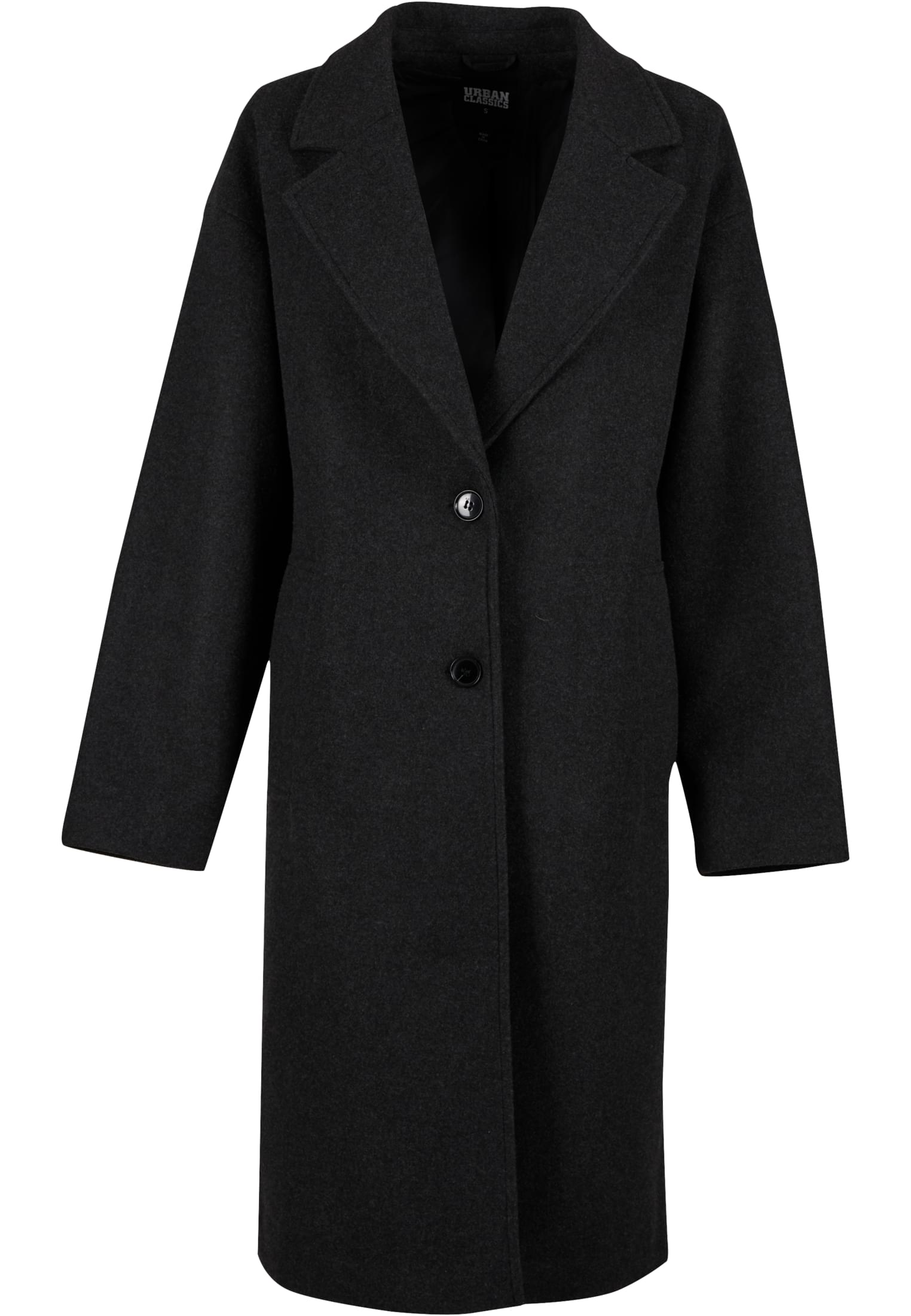 UC Ladies Cappotto Oversized Long anthracite melange