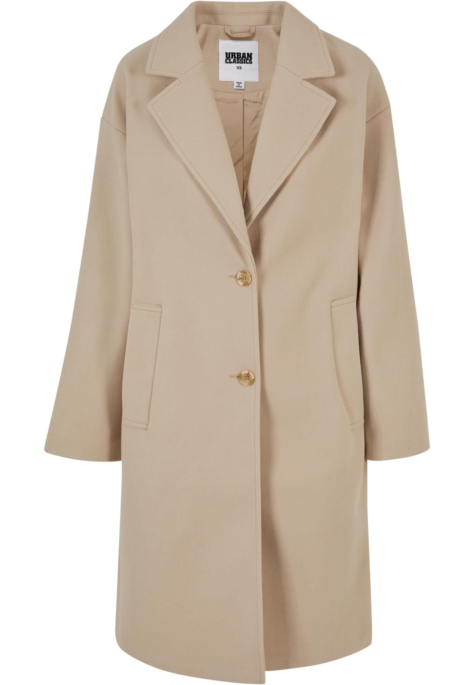 UC Ladies Cappotto Oversized Long wetsand